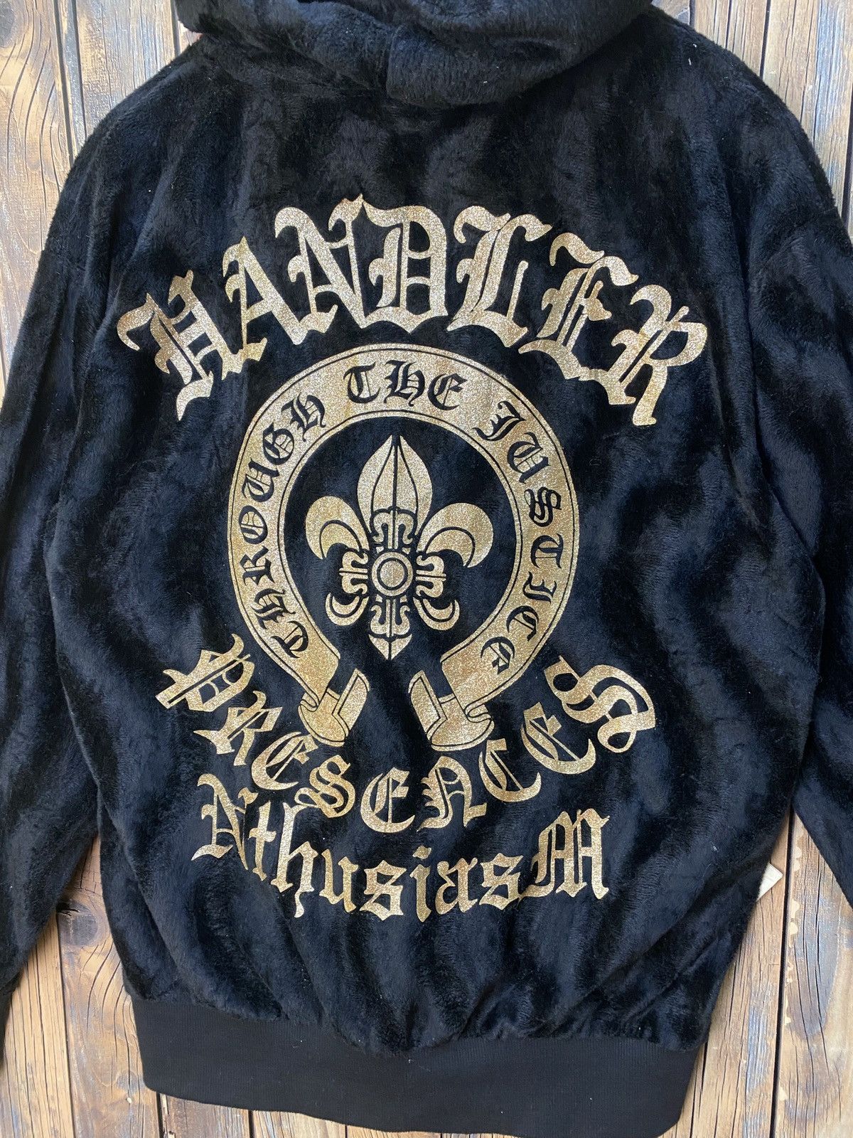 Designer × Japanese Brand Vintage clash fleech hoddie inspired chrome hearts Size US M / EU 48-50 / 2 - 8 Thumbnail