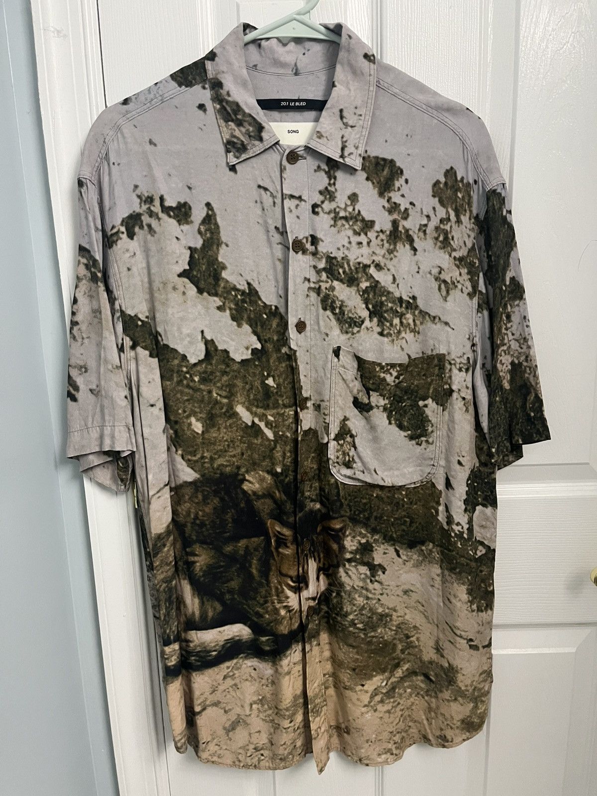 Song For The Mute 20.1 Cat Print Shirt Size US S / EU 44-46 / 1 - 1 Thumbnail