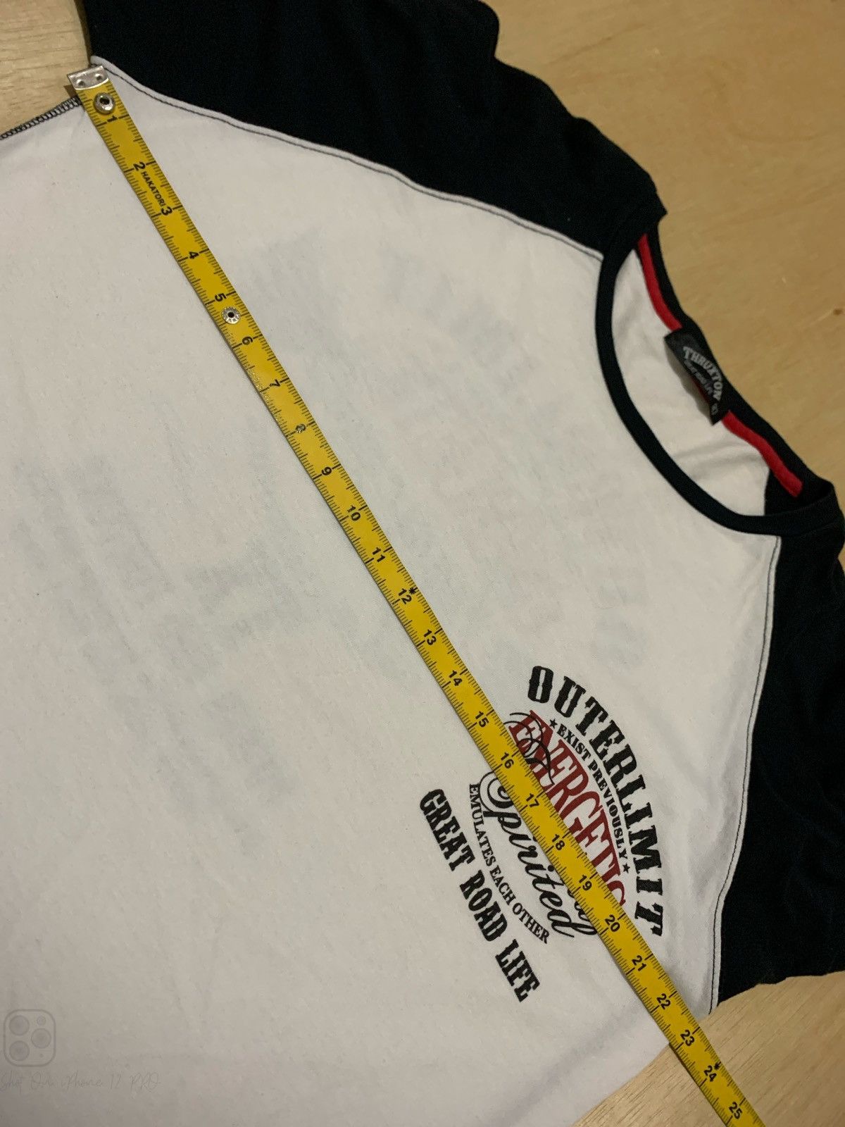 Hysteric Glamour × If Six Was Nine × Japanese Brand Thruxton Great Road Life Longslevee Size US XL / EU 56 / 4 - 13 Thumbnail