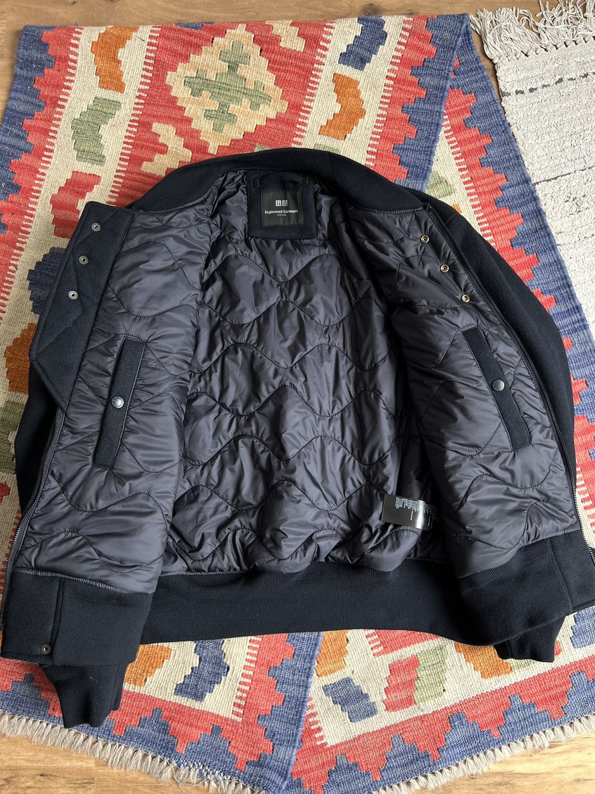 Engineered Garments × Universal Works × Wtaps 🆕Engineered Garments x Uniqlo Padded Blouson Bomber Jacket Size US M / EU 48-50 / 2 - 17 Thumbnail