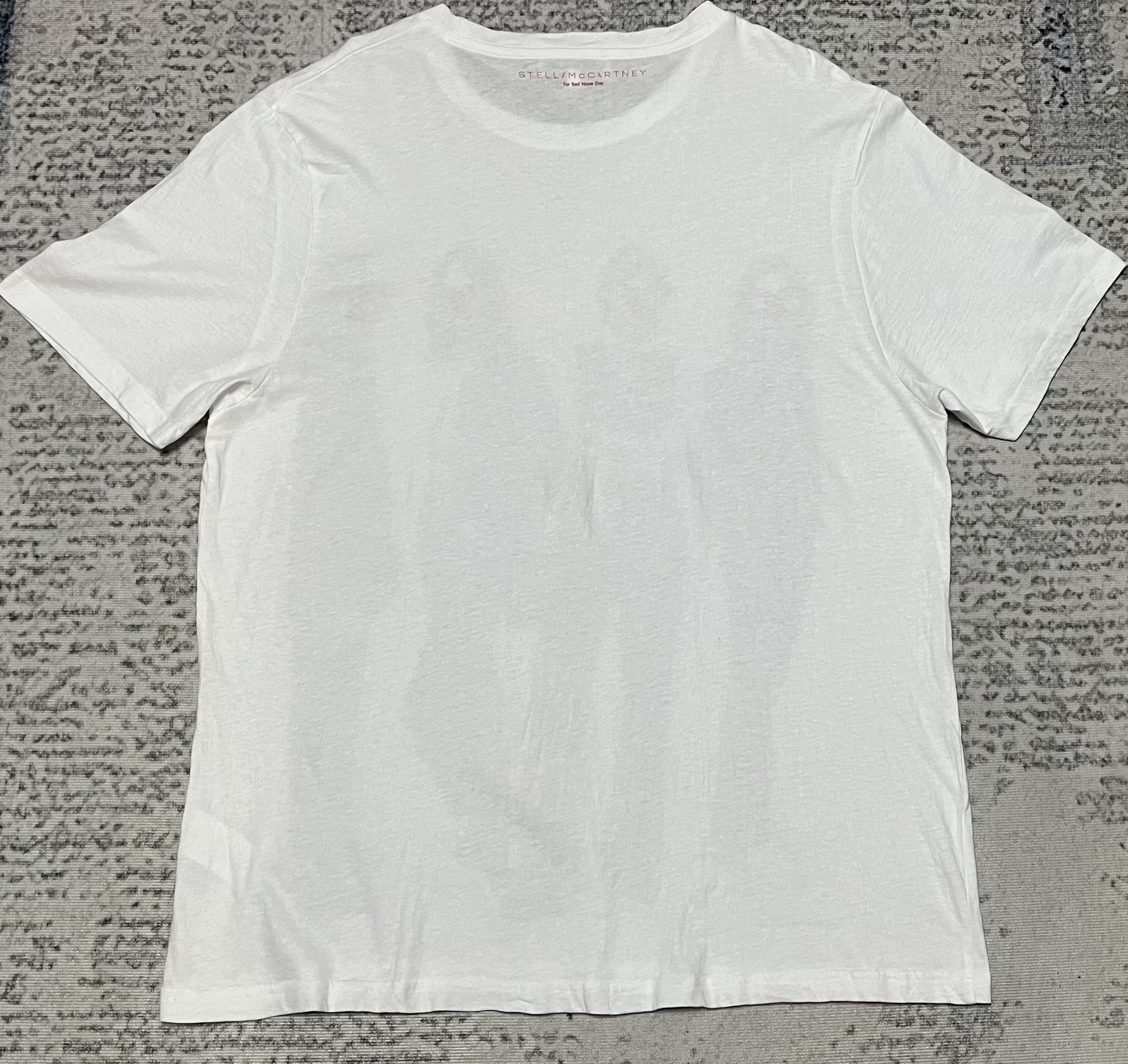 Band Tees Stella McCartney Comic Relief Red Noise Day T-Shirt Size US XL / EU 56 / 4 - 2 Thumbnail
