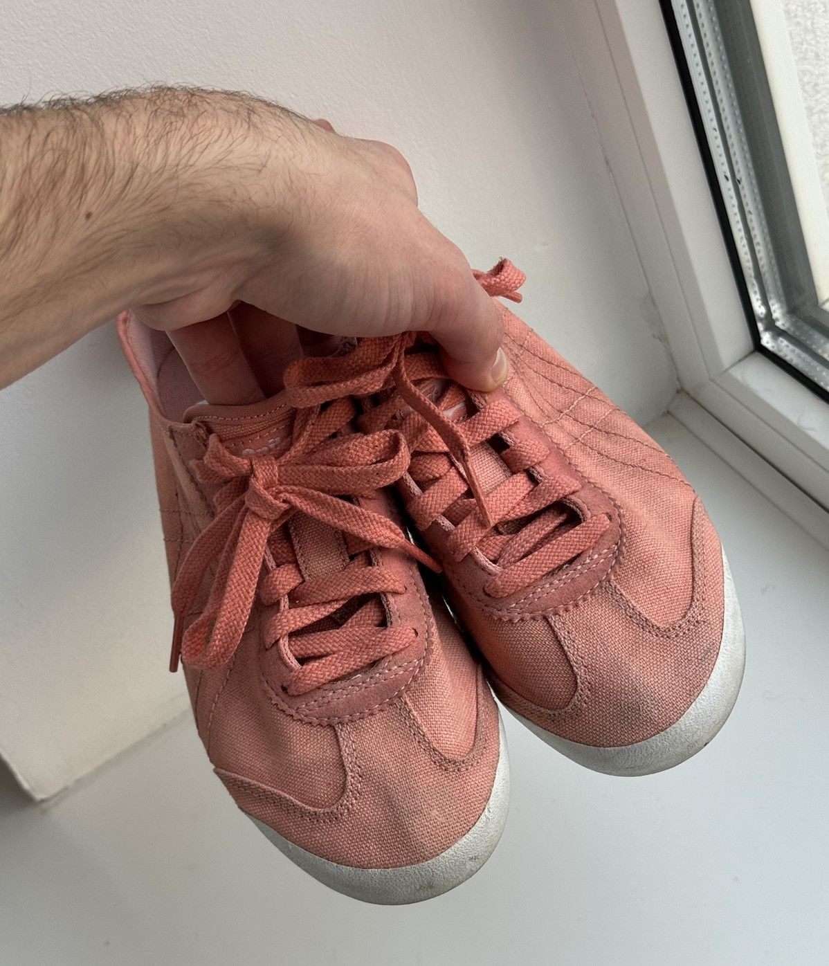 Asics × Vintage ASICS onitsuka tiger Mexico 66 coral EUR38/US7 sneaker shoes Size US 7 / IT 37 - 25 Thumbnail