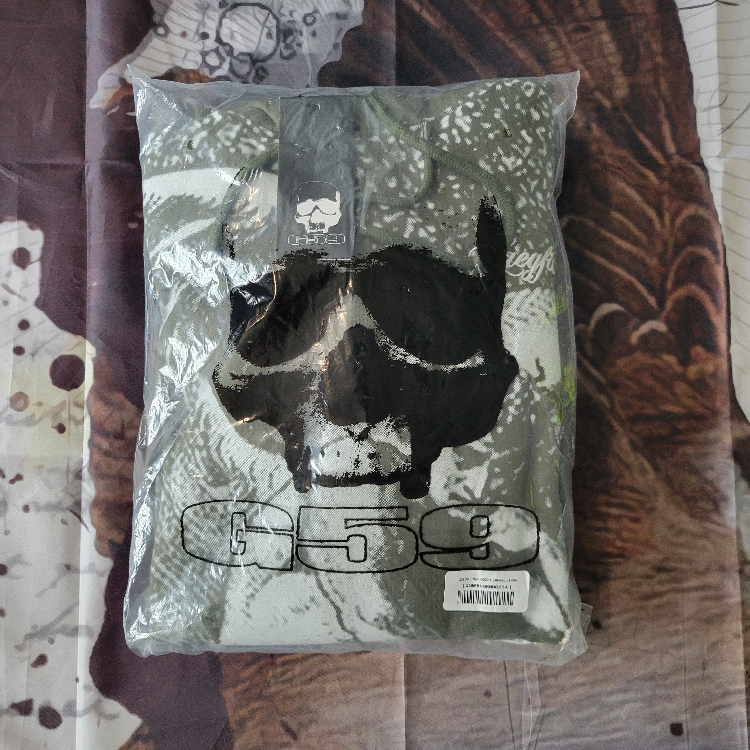 G59 Records G59 Inferno Hoodie Size US XL / EU 56 / 4 - 7 Thumbnail
