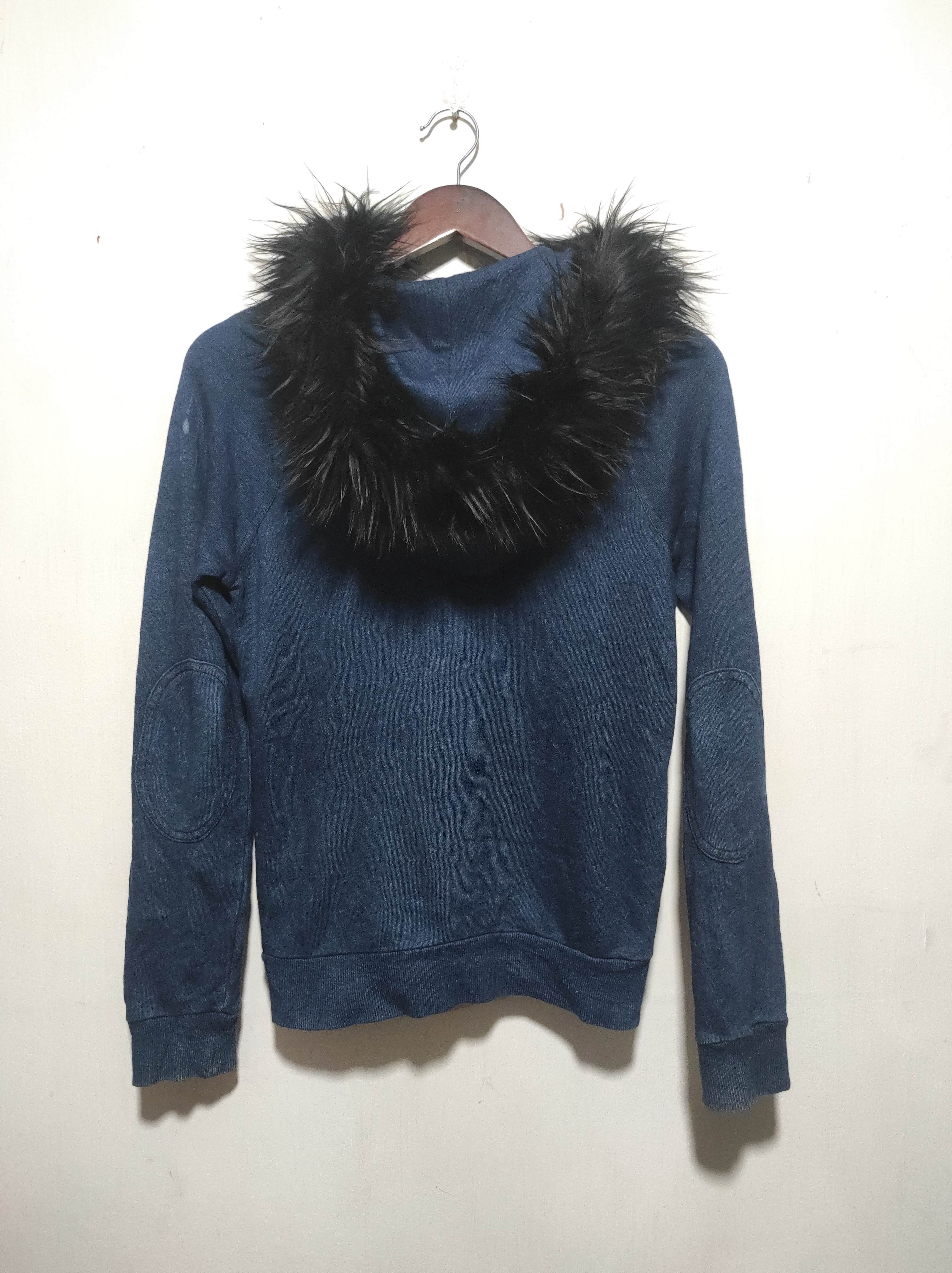 Japanese Brand Juicy Couture Denim Zip Fur Hoodie if6was9 LGB style Size US XS / EU 42 / 0 - 13 Thumbnail