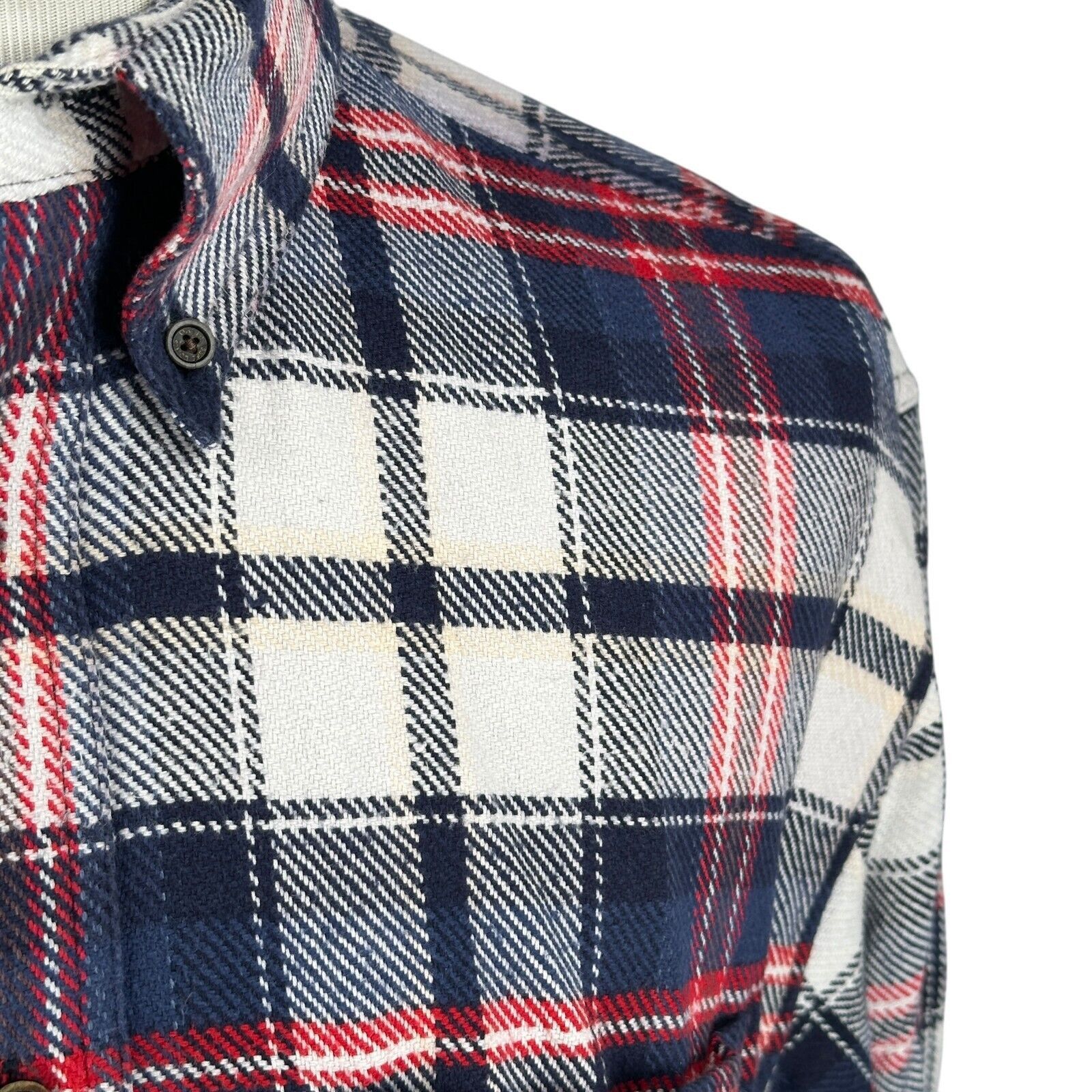 Orvis Orvis Flannel Work Shirt Men’s Large Red Blue Button Down Size US L / EU 52-54 / 3 - 3 Thumbnail