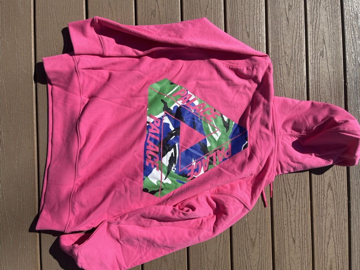 Palace Palace Tri Camo Pink hoodie size L Size US L / EU 52-54 / 3 - 2 Thumbnail