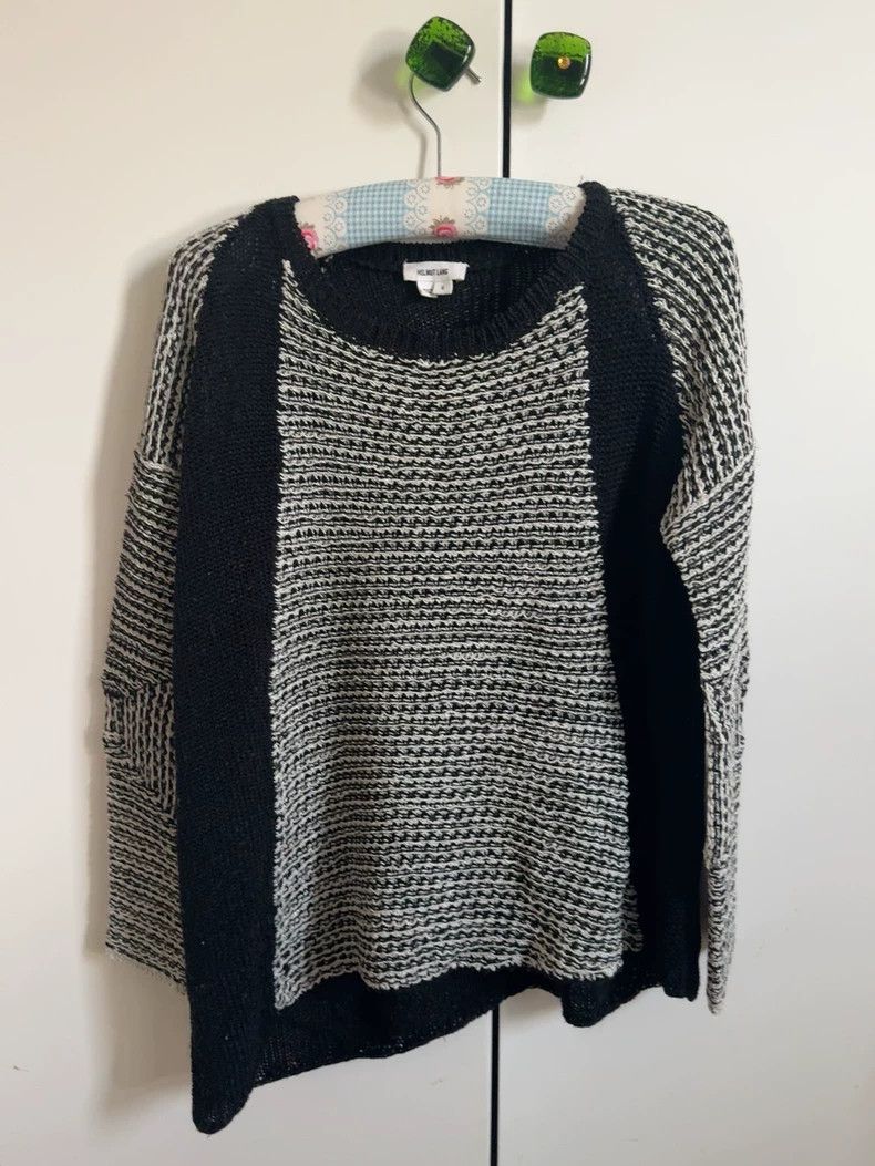 Helmut Lang Asymmetric design knitwear sweater 2503-Nextarr