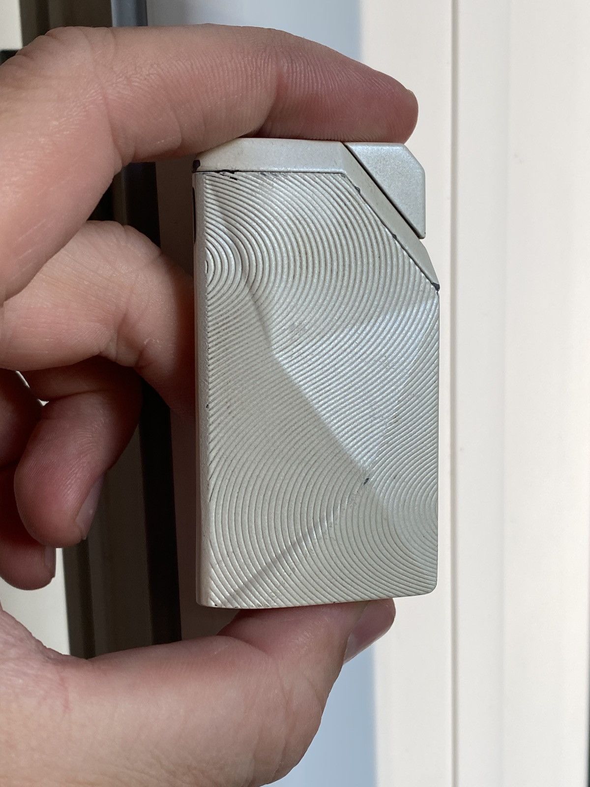 Marlboro × Vintage Marlboro silver lighter 00s racing, Geometric Elegance WORK Size ONE SIZE - 5 Thumbnail