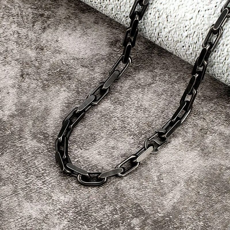 Other Motorcycle Retro Chain Link Necklace Accessories Chain Size ONE SIZE - 1 Thumbnail