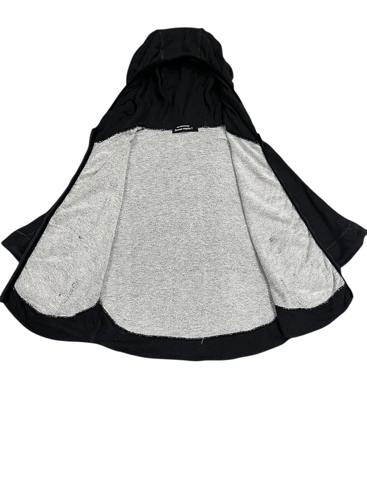Issey Miyake Mercibeaucoup by issey miyake poncho style hoodie black Size L / US 10 / IT 46 - 7 Thumbnail