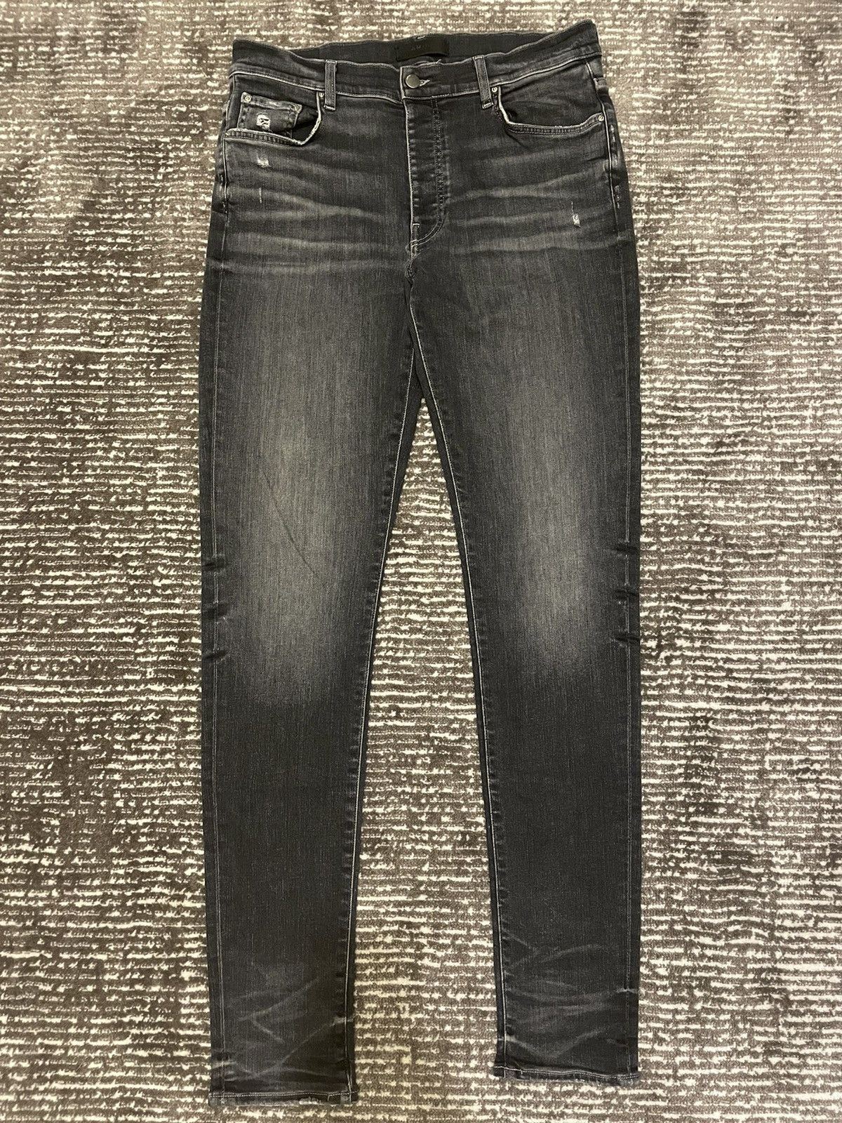 Amiri Amiri Grey Stack Denim 34 Size US 34 / EU 50 - 3 Thumbnail