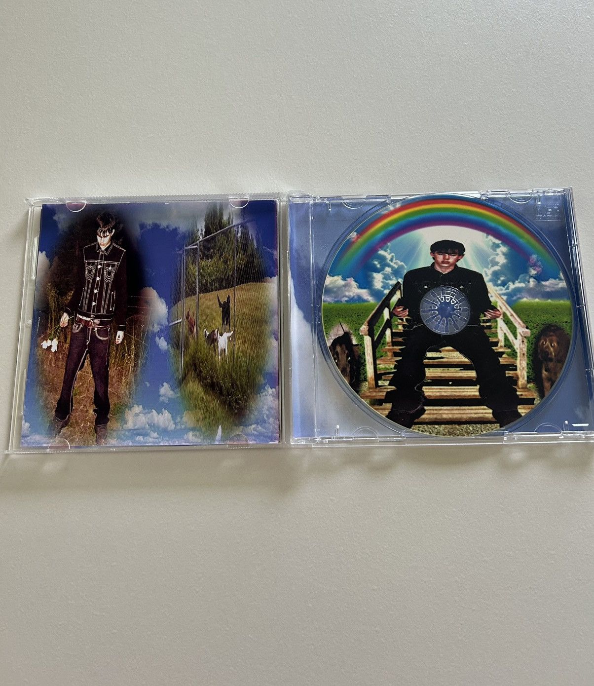 Drain Gang × Haunted Mound SIGNED SEMETARY RAINBOW BRIDGE 1 CD OG 1 of 200 COPY Size ONE SIZE - 5 Thumbnail