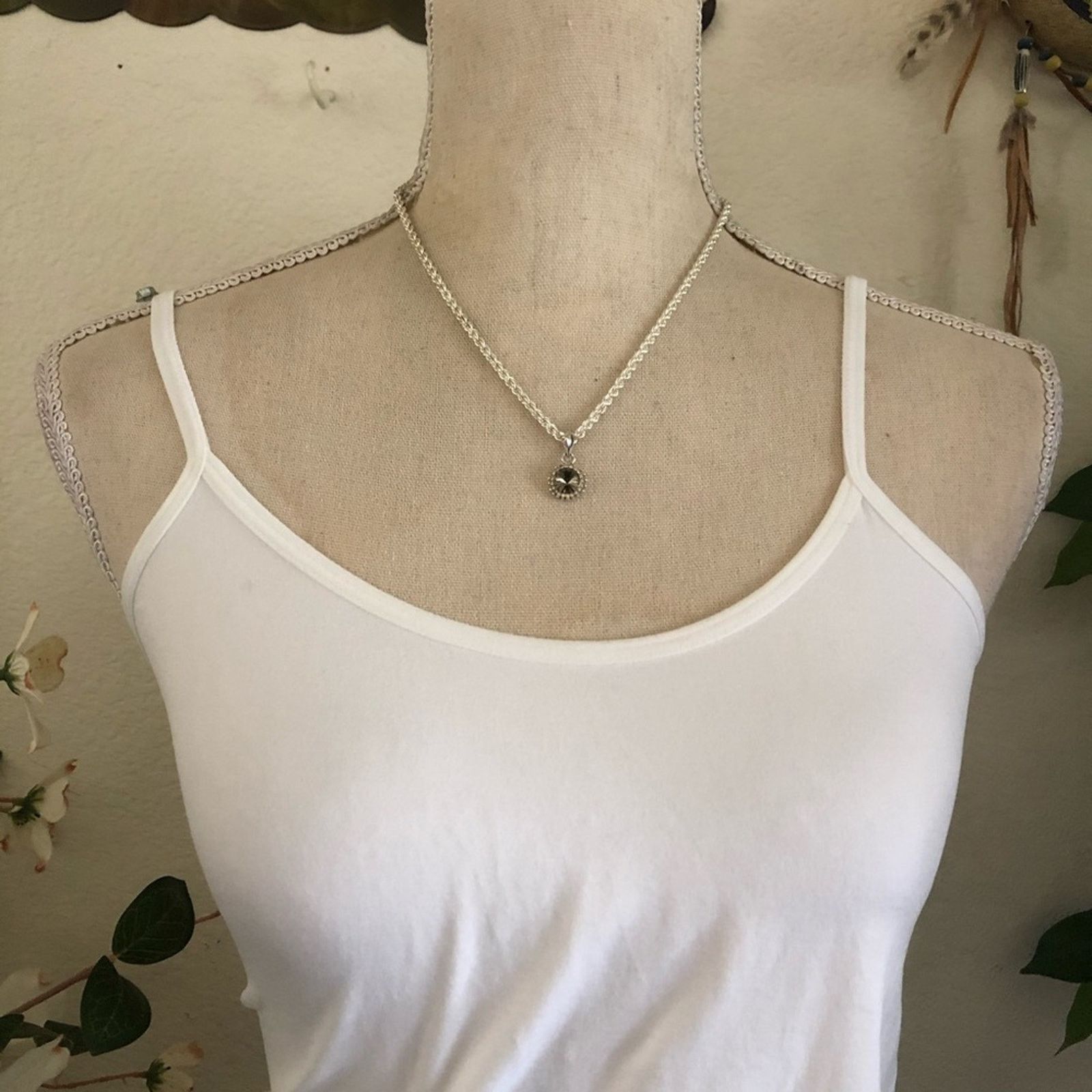 Jewelry Vintage Park Lane rivoli smoky faceted stone set Size ONE SIZE - 8 Thumbnail