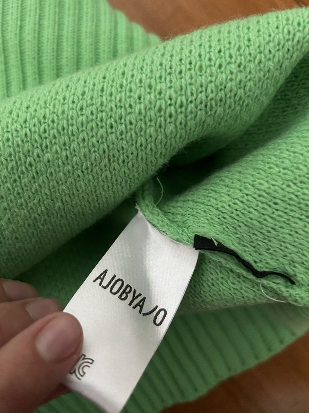 Designer × Vintage Oversized ajobyajo green printed sweater Size US M / EU 48-50 / 2 - 4 Thumbnail
