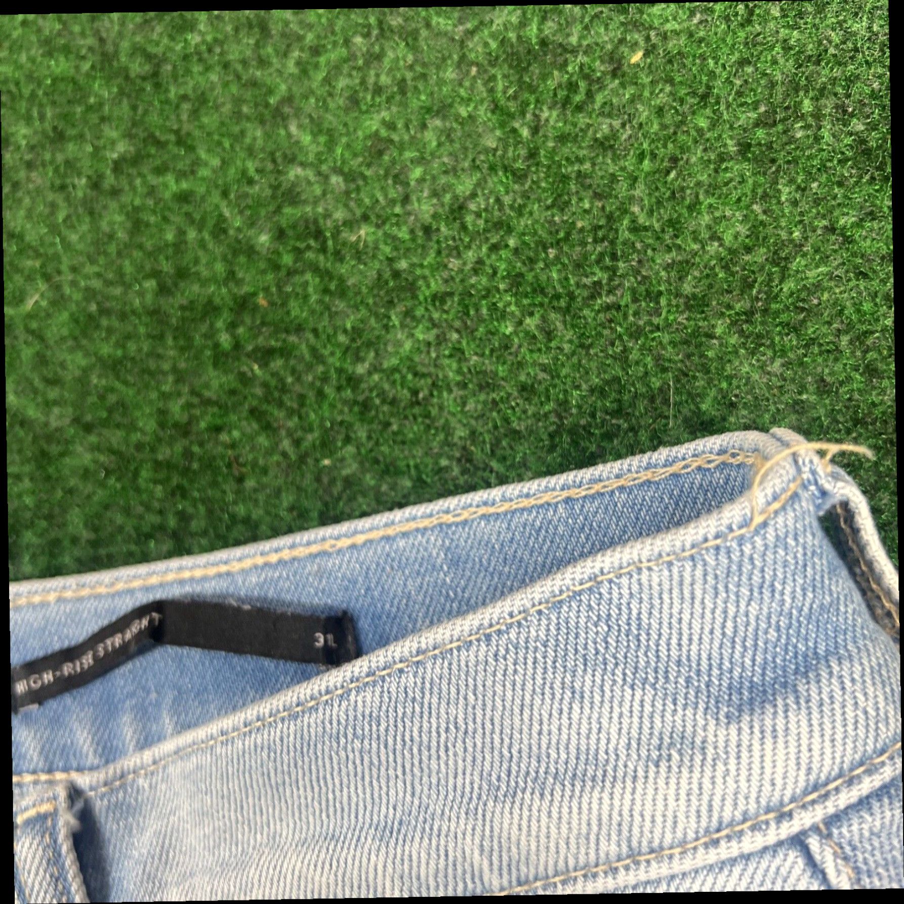 Banana Republic Banana Republic Jeans Womens Size 31 Curvy High Rise Dark Wash Blue Denim Size 31" - 5 Thumbnail