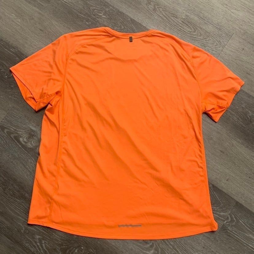 Nike Nike Dri-Fit Neon Orange Workout Athletic Shirt Men XXL Runn Size US XXL / EU 58 / 5 - 1 Thumbnail