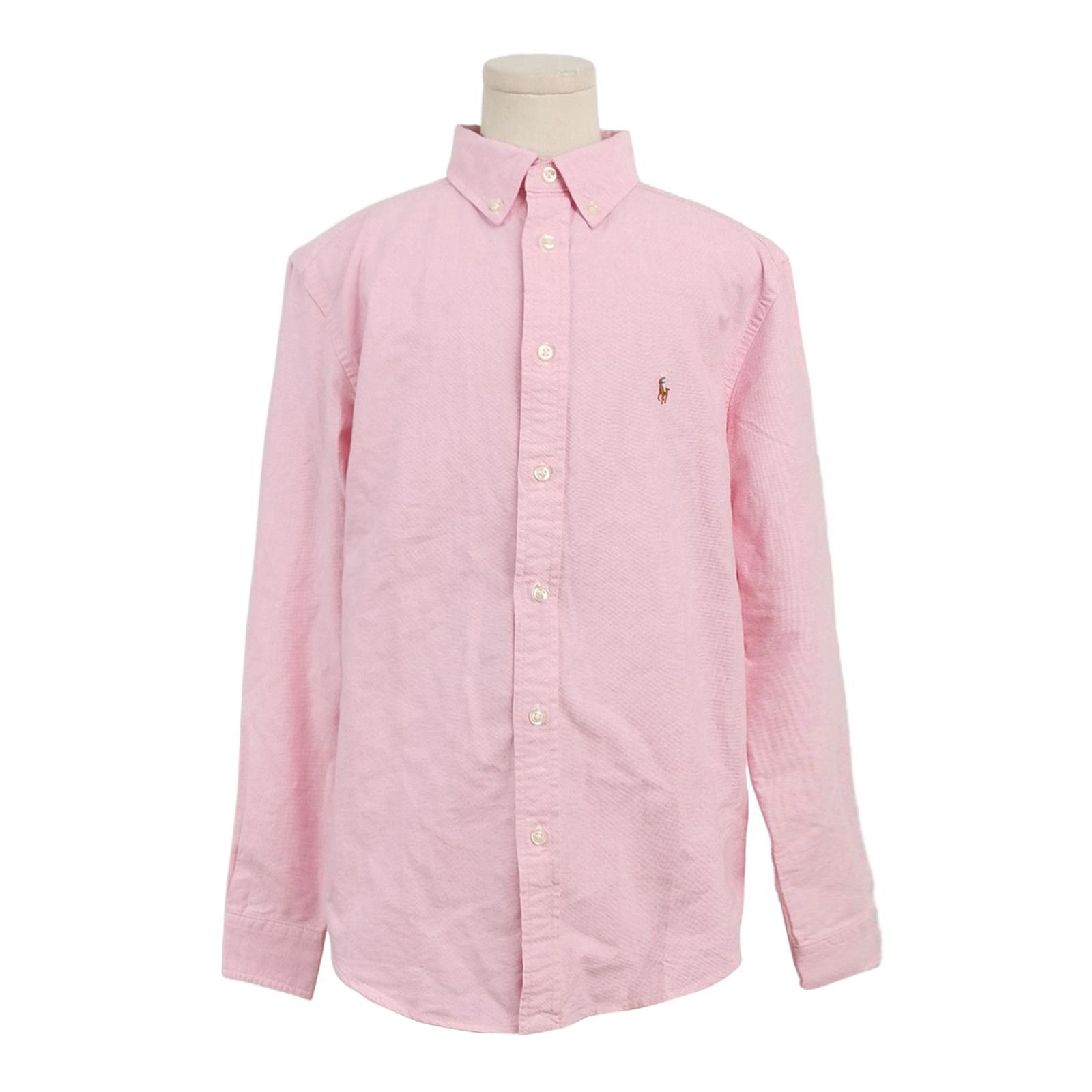 Polo Ralph Lauren Polo Ralph Lauren Pink Cotton Button Up Shirt XS Size US XS / EU 42 / 0 - 1 Thumbnail