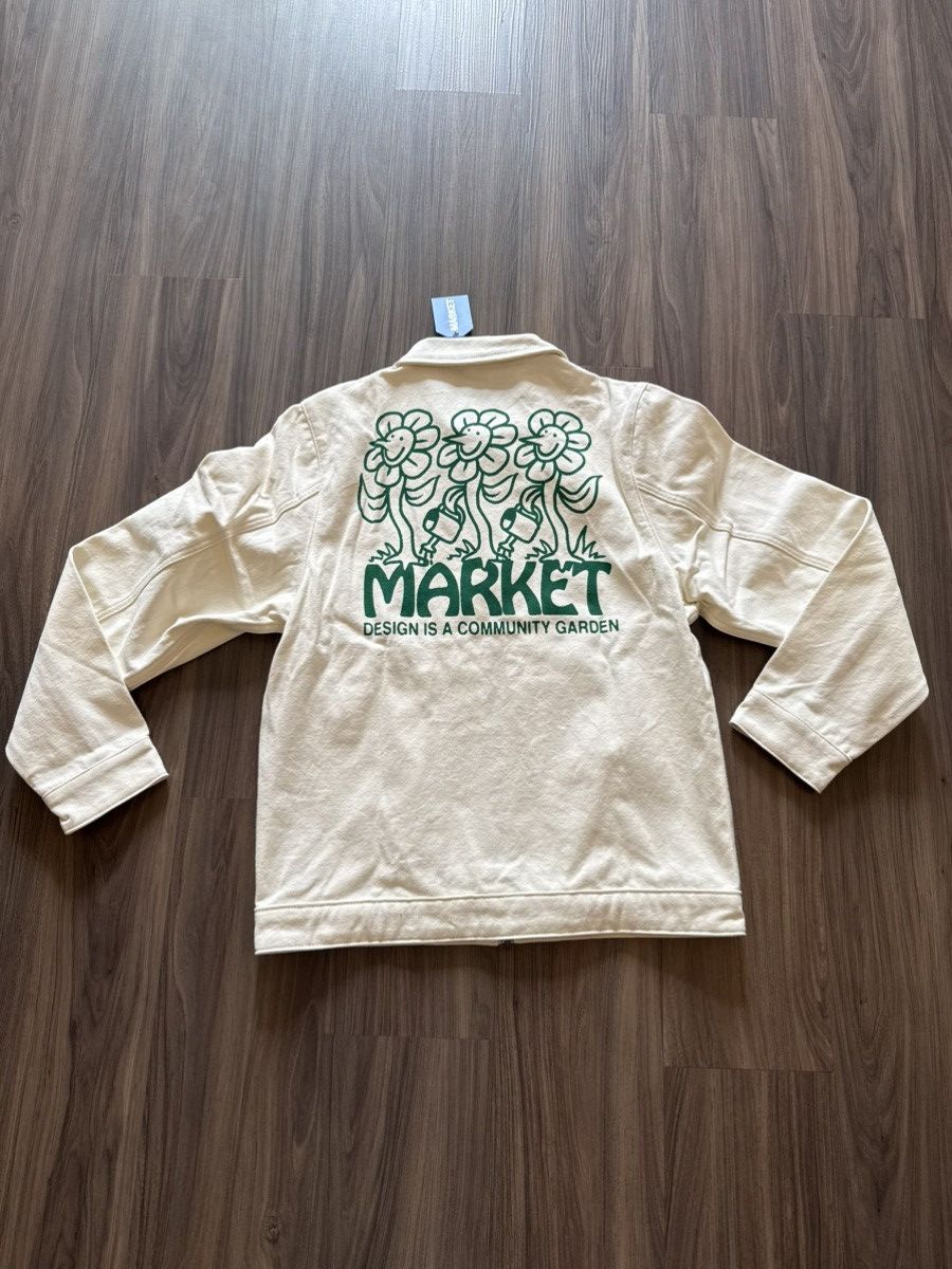 Market Market Zip Jacket Size M Cream Design Is A Community Garden Size US M / EU 48-50 / 2 - 2 Thumbnail