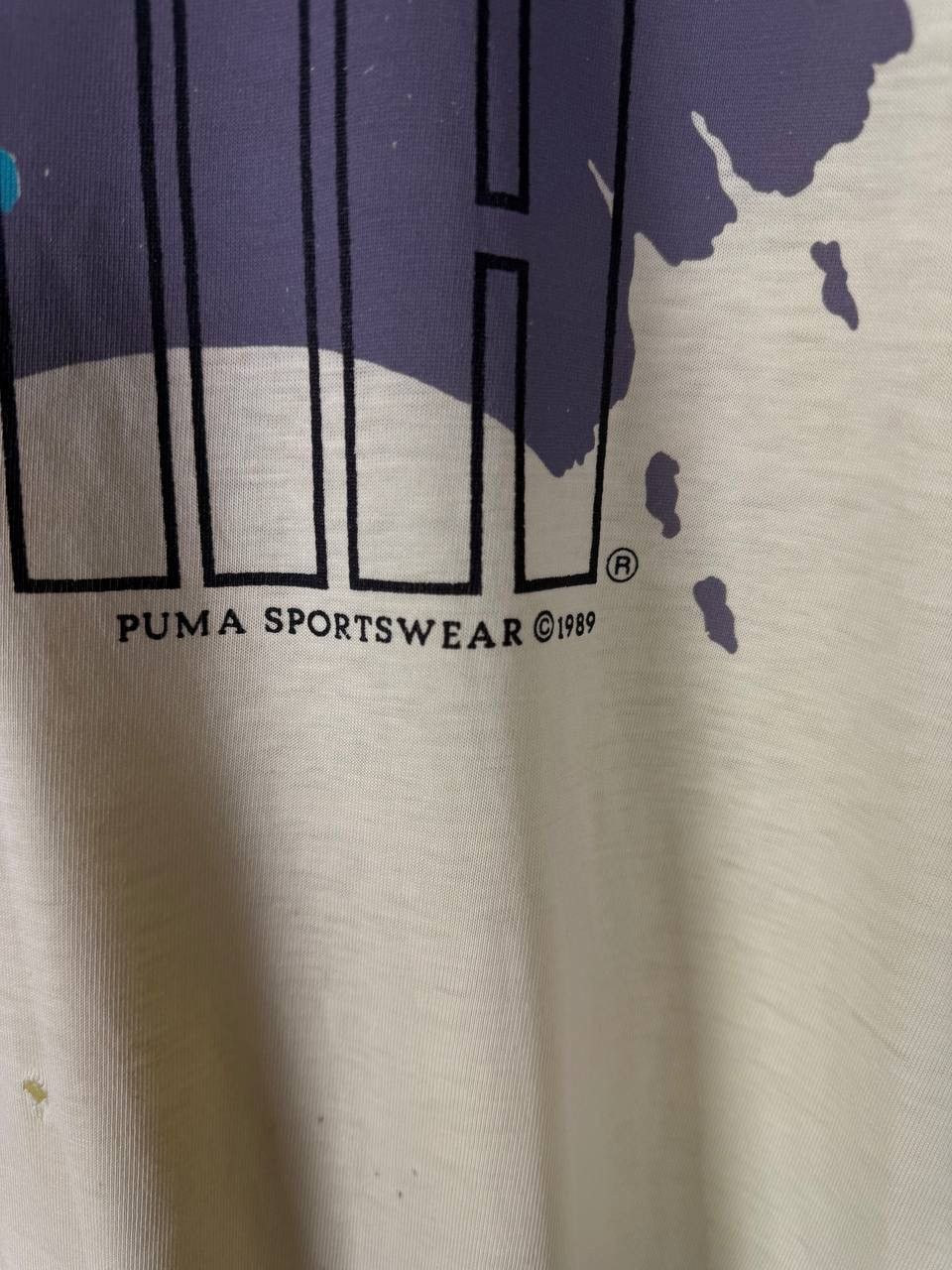 Puma Puma vintage 1989 sportswear tee Size US XL / EU 56 / 4 - 4 Thumbnail