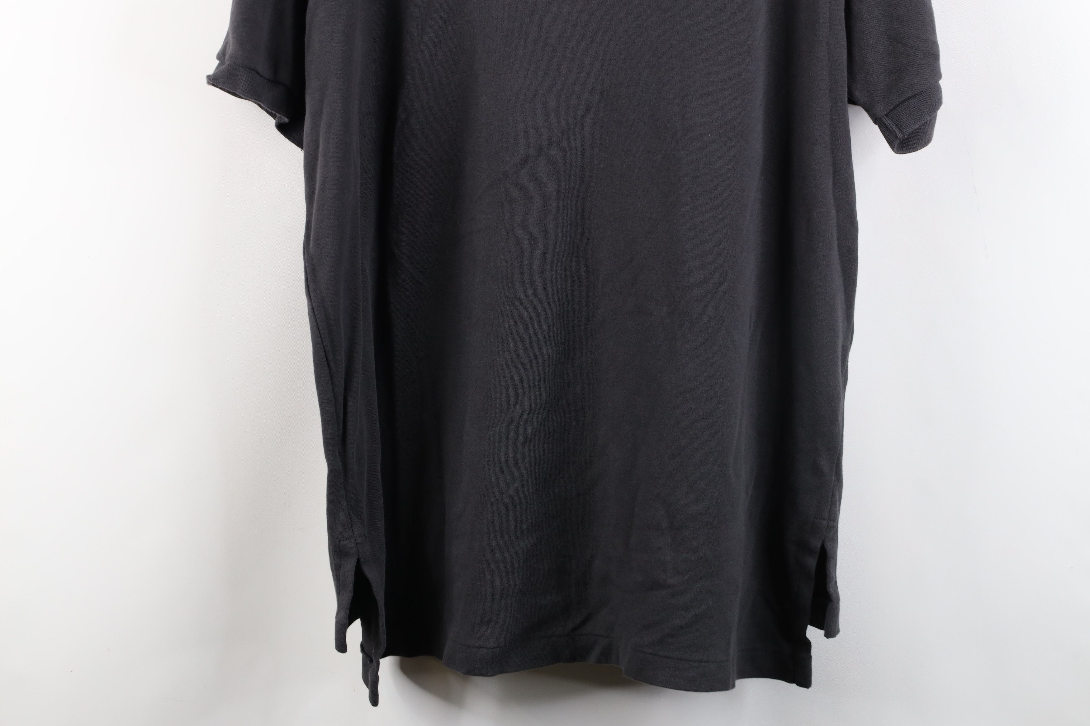 Ralph Lauren × Vintage Vintage 90s Ralph Lauren Touch Cotton Polo Shirt Dark Gray Size US L / EU 52-54 / 3 - 14 Thumbnail