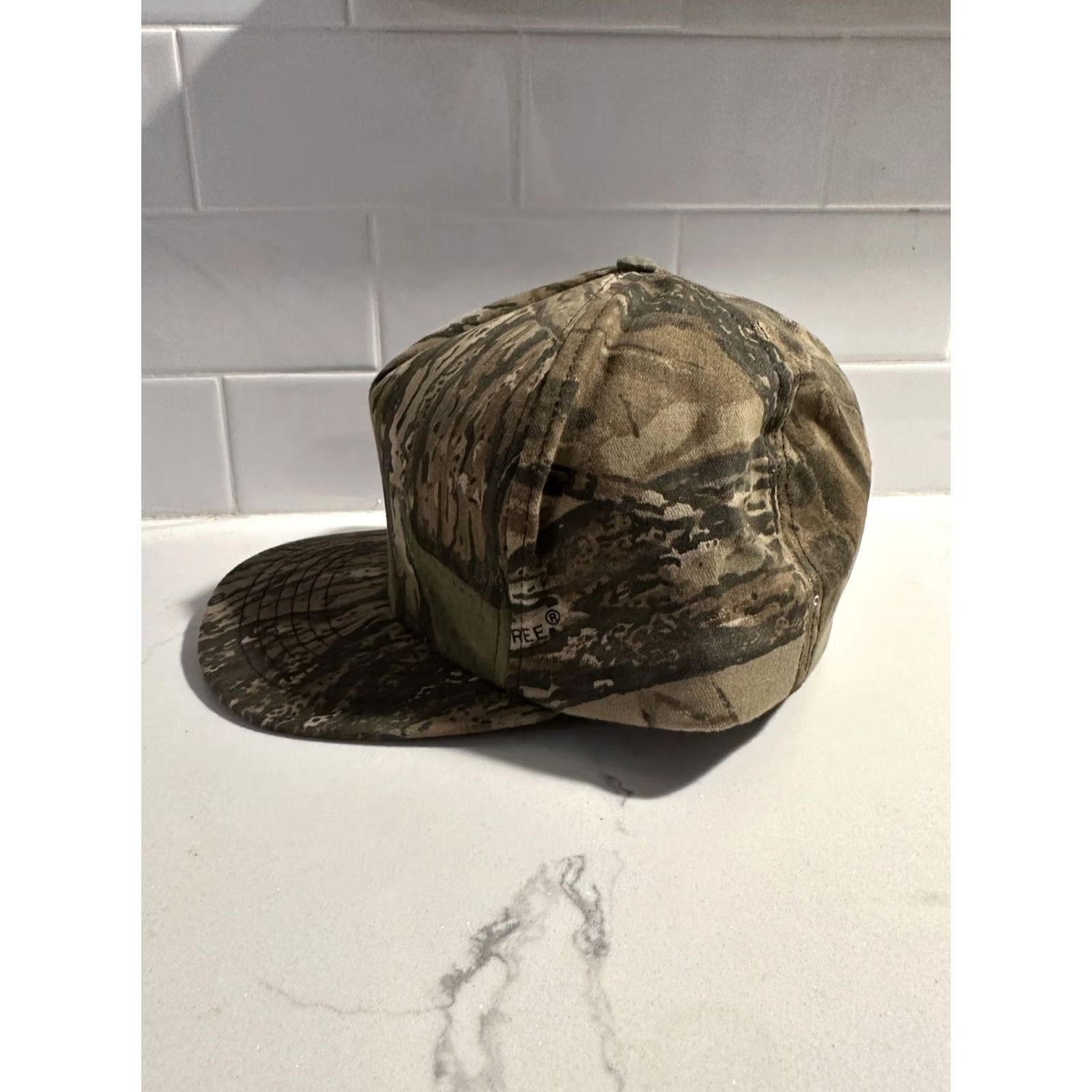 Vintage VINTAGE Gore-Tex Waterproof Hat Camo Hunting Cap Made USA Whitewater Outdoors L Men Baseball Cap USA Mens Cap Size ONE SIZE - 2 Thumbnail