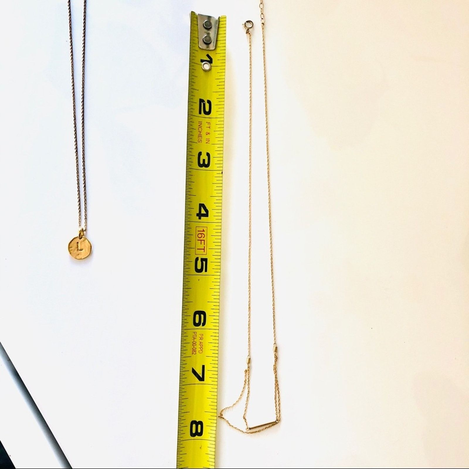 Nordstrom NEW NORDSTROM 18kt Gold Fill Chain Dainty Necklace Jewelry Size ONE SIZE - 7 Thumbnail