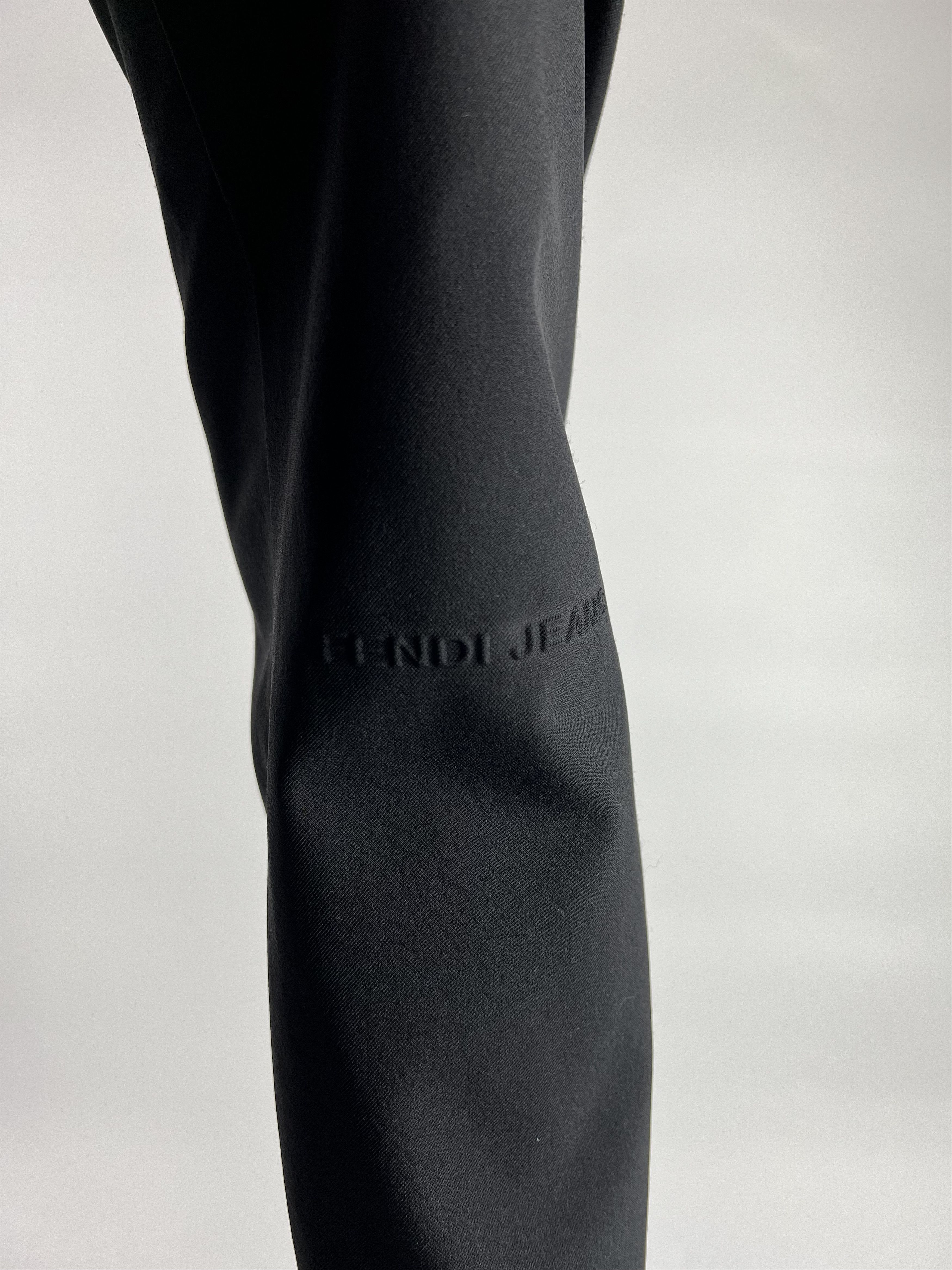 Fendi 90s Rare VTG Fendi Women's Black Pants Size 30" / US 8 / IT 44 - 5 Thumbnail