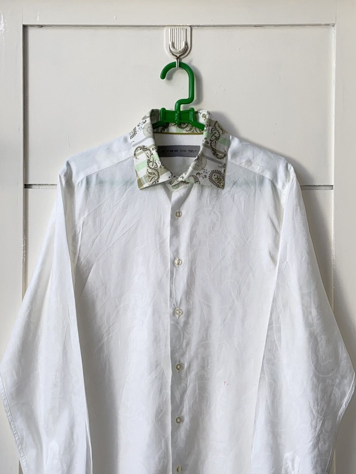 Etro ETRO Motive White Shirt Size US S / EU 44-46 / 1 - 11 Thumbnail