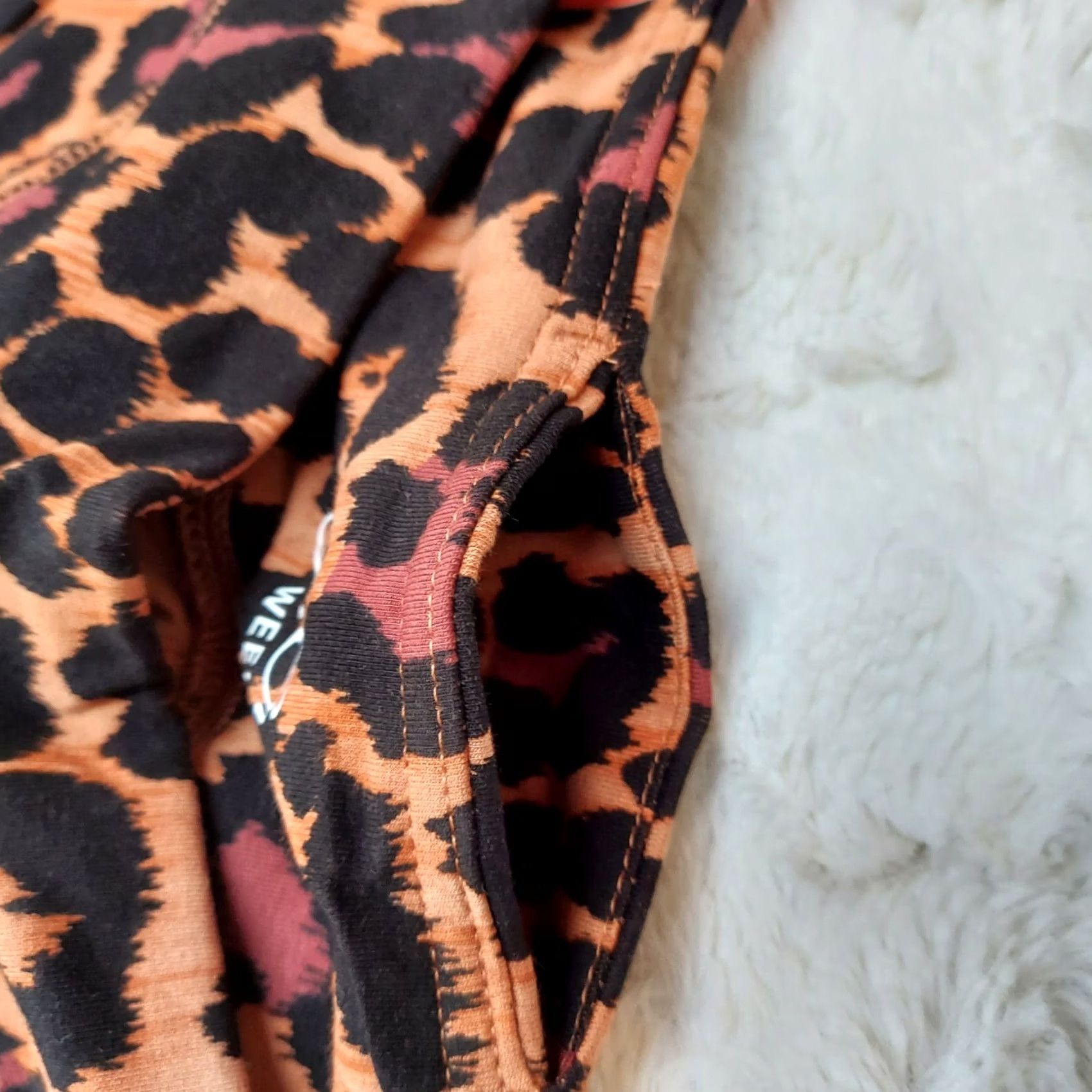 J.Crew J.Crew Womens Leopard Leggings 7/8 High-Rise Stretch Pants Large Multicolor Yoga Casual Size 36" / US 14 / IT 50 - 5 Thumbnail