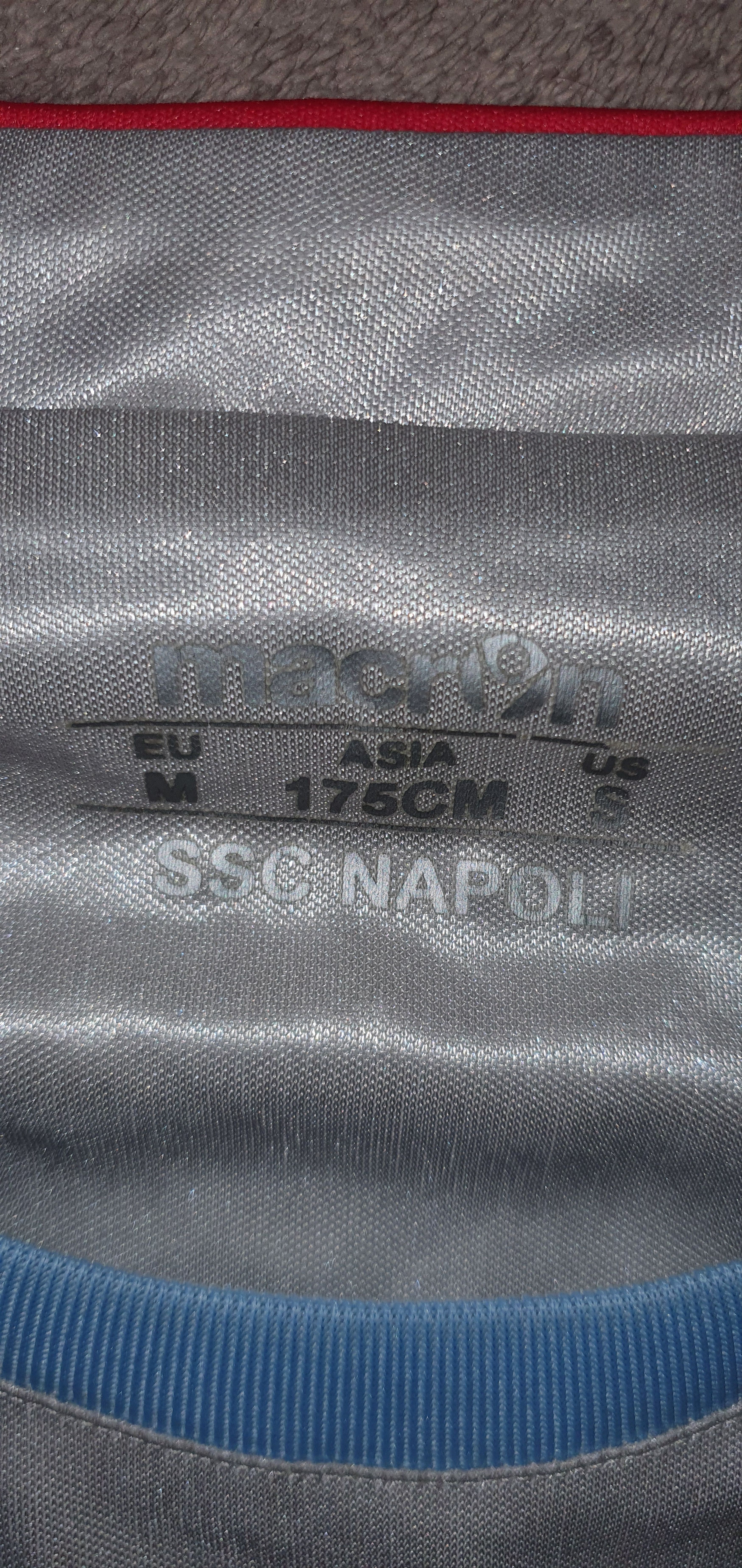 Other SSC Napoli kit Macron Away Football Shirt 2009/2010 Size US M / EU 48-50 / 2 - 3 Thumbnail