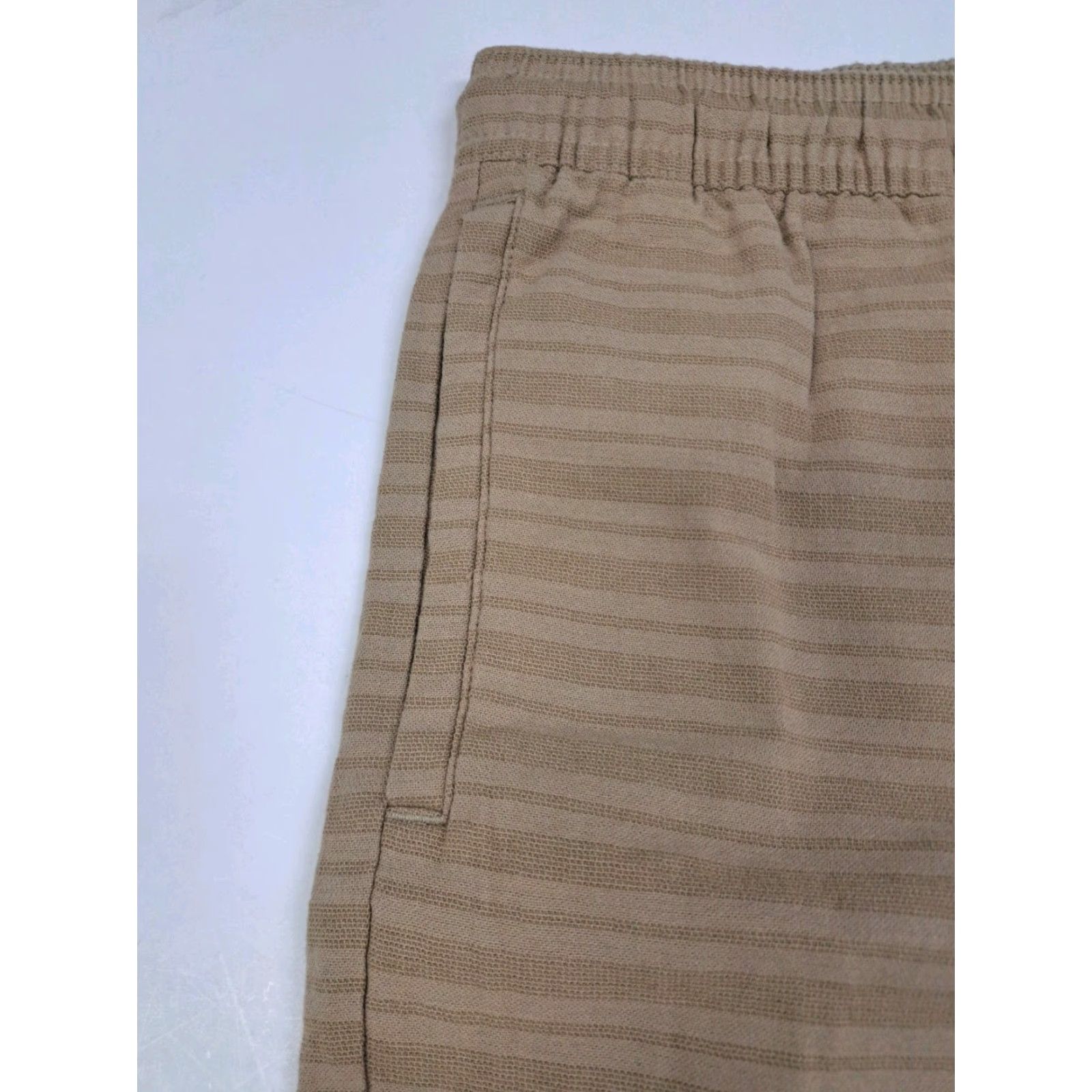 O'Neill NWT O'Neill Bermuda Shorts Striped Brown XL Men's Drawstring Pockets 7in Relaxed Beach Casual Pants Shorts Size US 36 / EU 52 - 6 Thumbnail