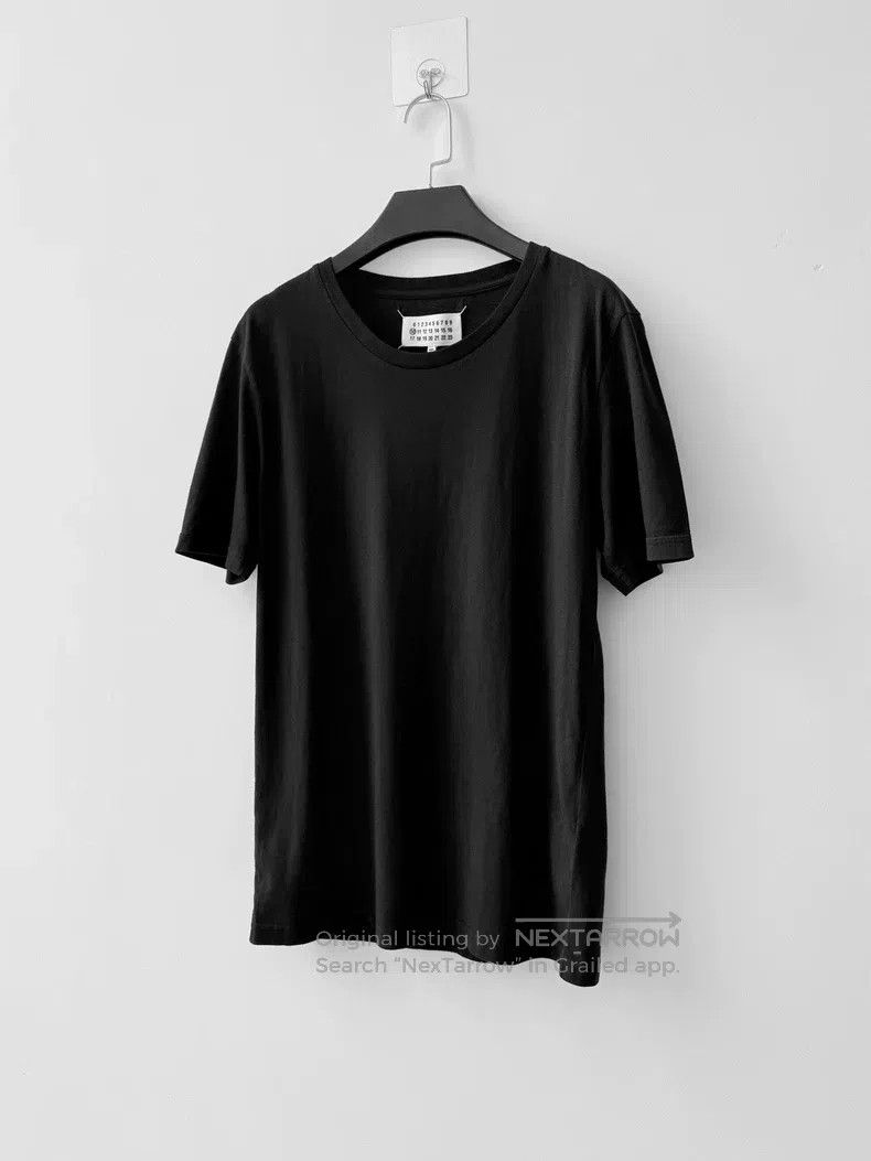 Maison Margiela Maison Margiela Black basic T-shirt Size US S / EU 44-46 / 1 - 2 Thumbnail