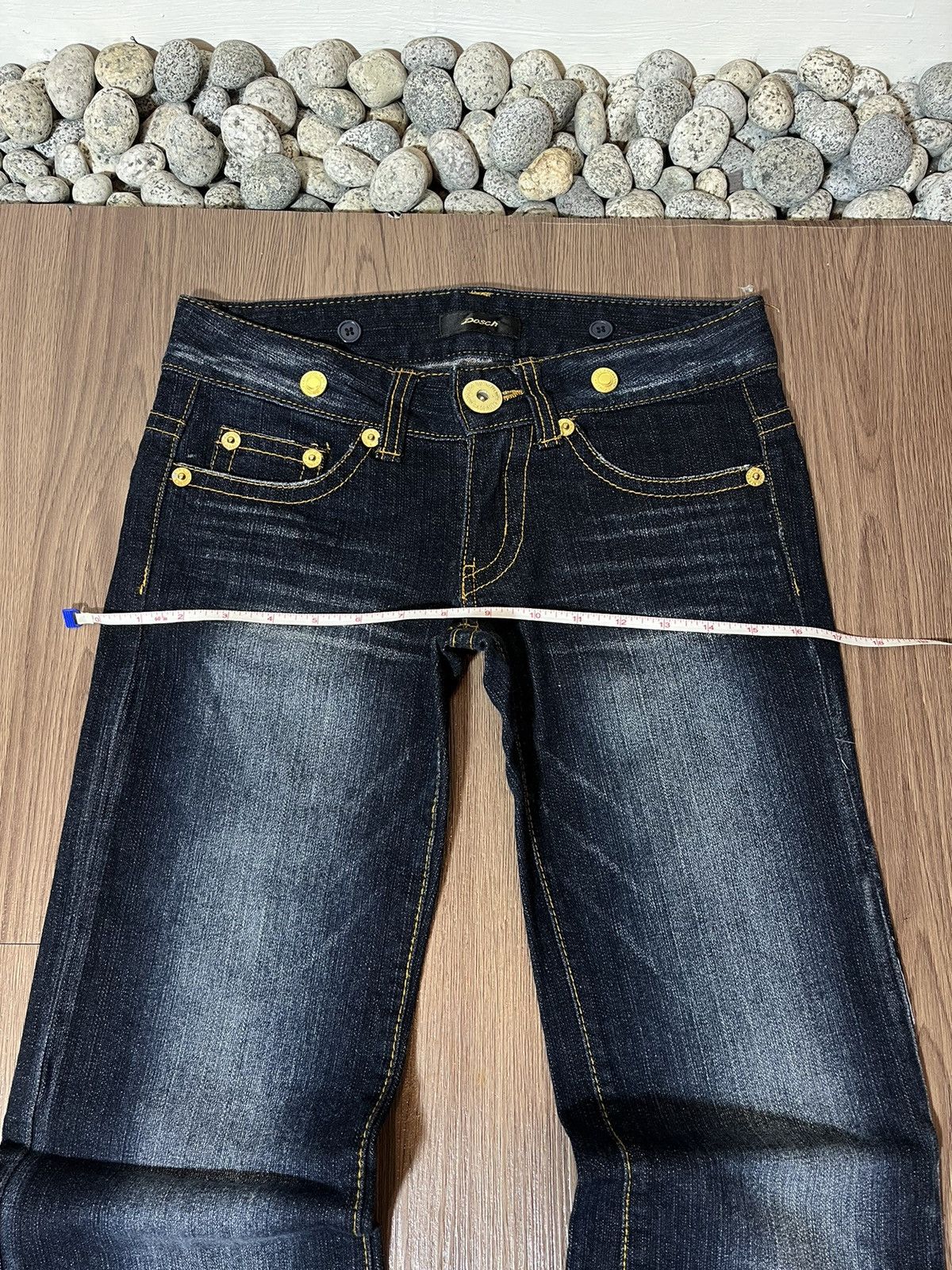 Designer × If Six Was Nine × Japanese Brand Dosch Japan low rise flare washed denim ifsixwasnine style Size US 29 - 13 Thumbnail