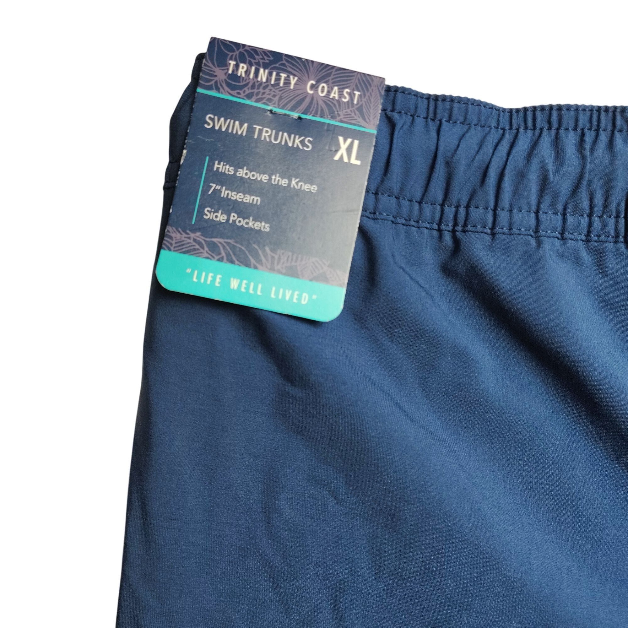 Other Trinity Coast Mens XXL Blue and Aqua Color Block Swim Trunks Size US 44 / EU 60 - 3 Thumbnail
