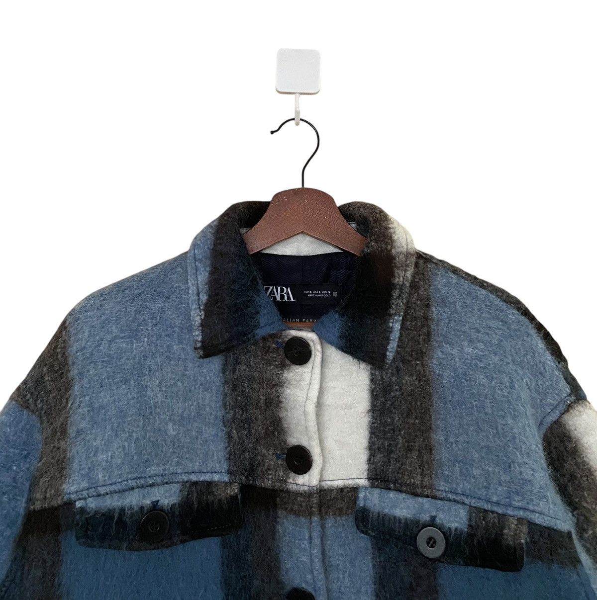 Zara Zara Wool Plaid Coat 2000s Size US M / EU 48-50 / 2 - 3 Thumbnail