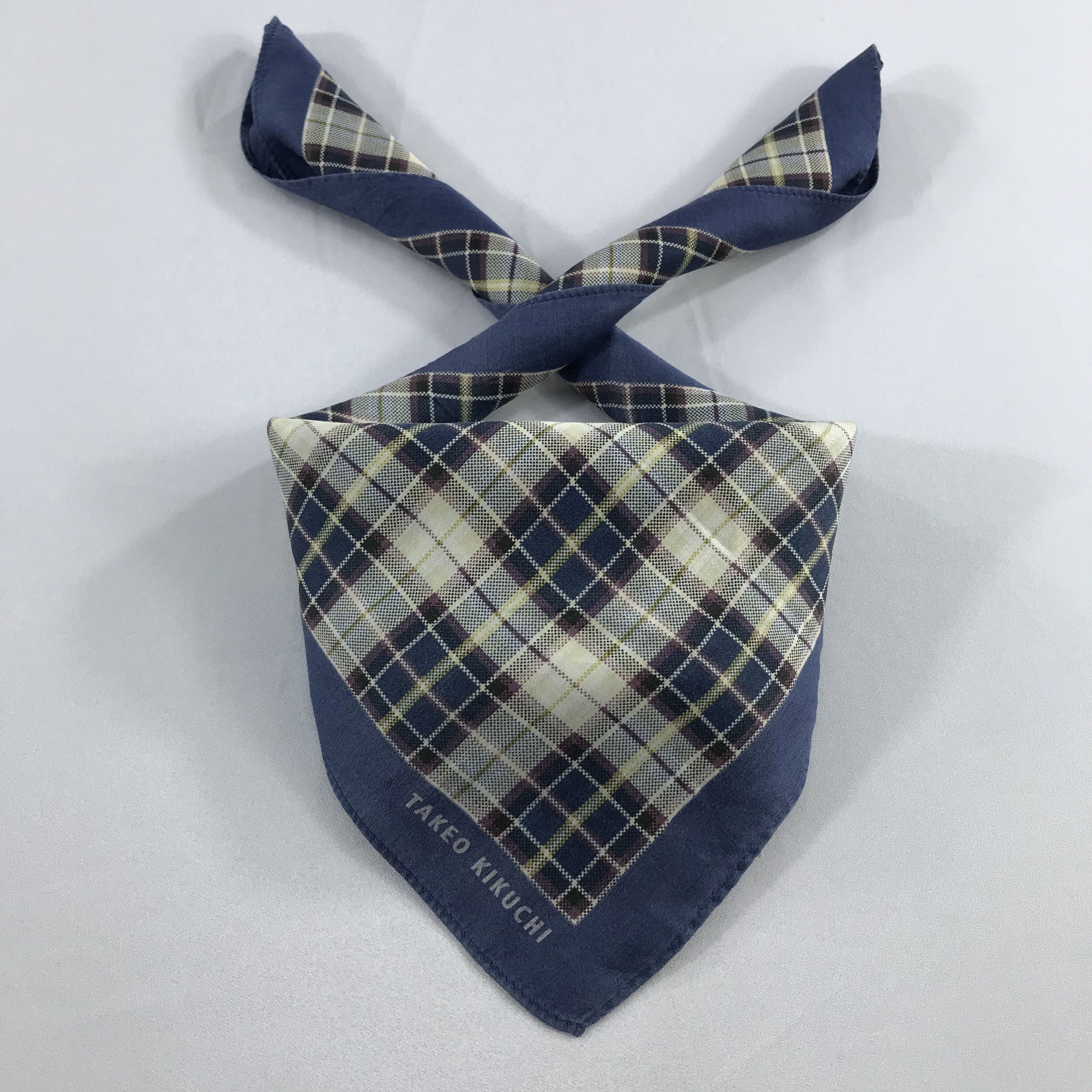 Takeo Kikuchi × Vintage Takeo Kikuchi Bandana / Handkerchief / Neckerchief - S2256 Size ONE SIZE - 3 Thumbnail