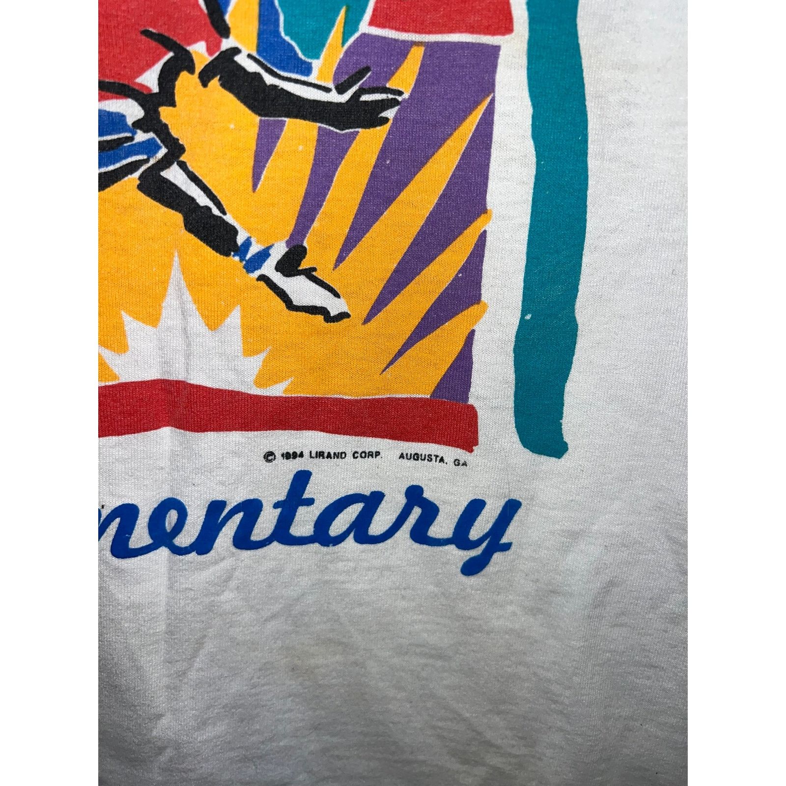 Fruit Of The Loom Youth Vintage Field Day Shirt Bush Elementary Sports Top L Size L / US 10 / IT 46 - 5 Thumbnail