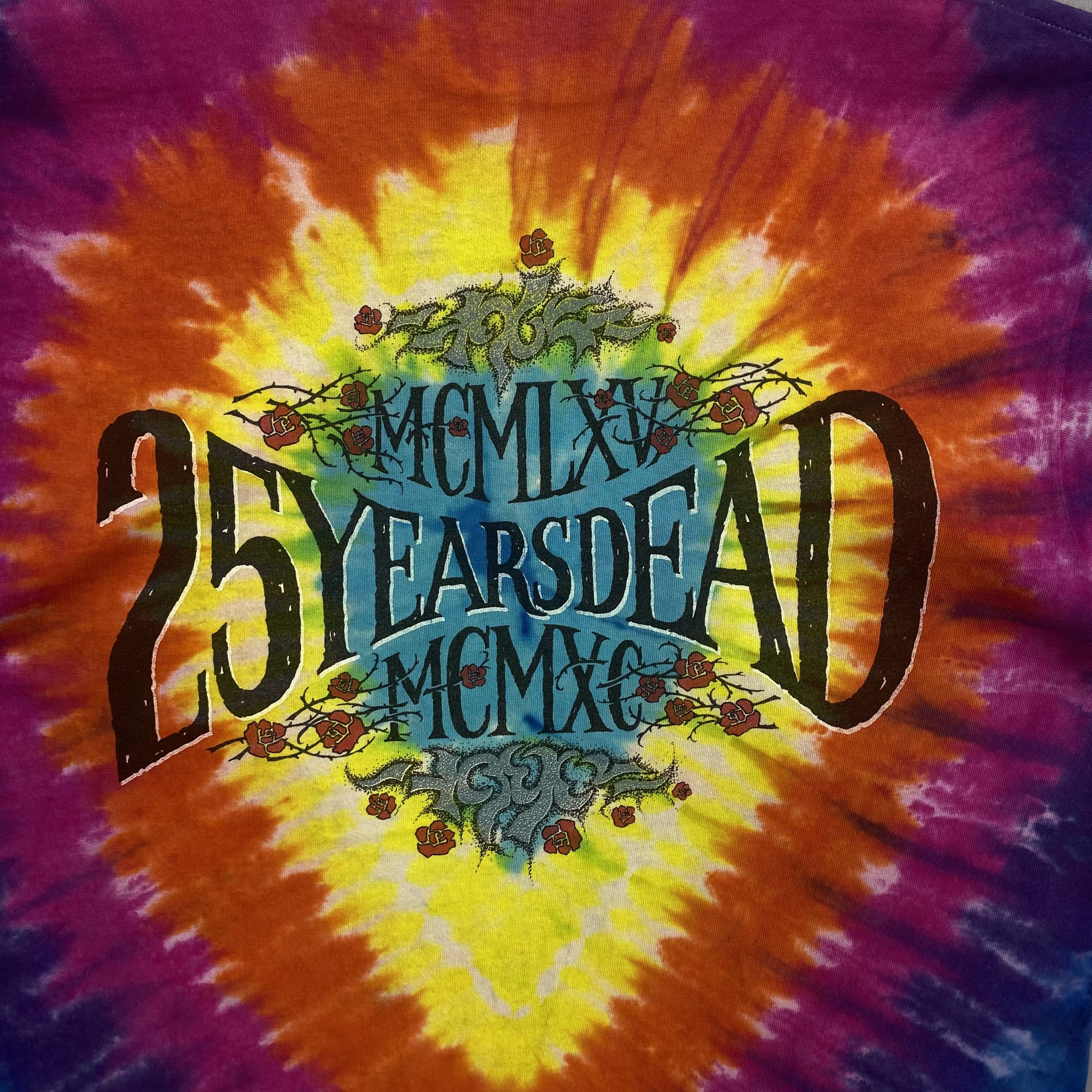 Band Tees × Vintage Vintage 80s Grateful Dead T-Shirt Space Your Face Dye Tees Size US L / EU 52-54 / 3 - 4 Thumbnail