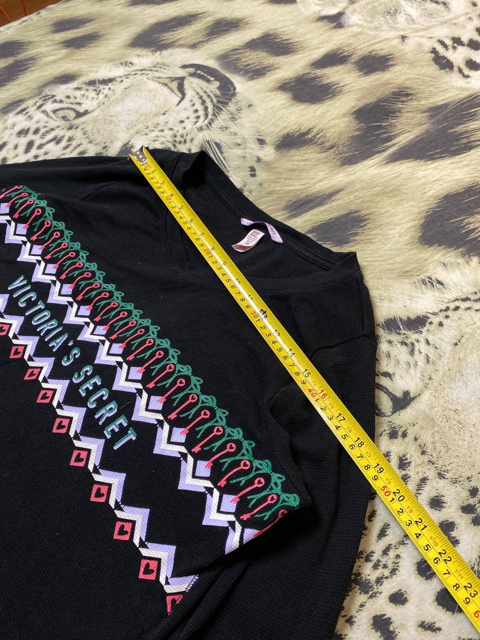 Victoria's Secret Vintage tribal sweater style cropped boxy archive y2k Size M / US 6-8 / IT 42-44 - 13 Thumbnail