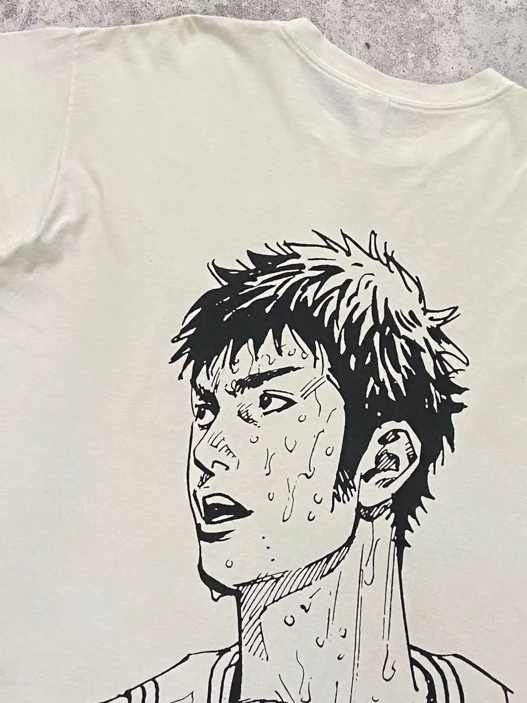 Anime × Cartoon Network × Vintage Vintage Slam Dunk Shohoku Hisashi Mitsui Anime Official Tee Size US L / EU 52-54 / 3 - 5 Thumbnail