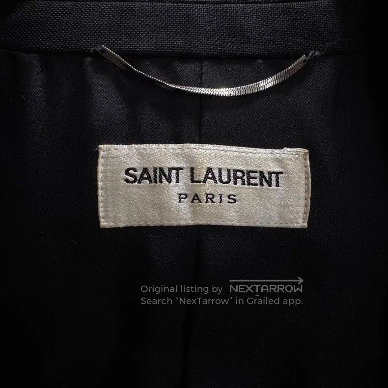 Saint Laurent Paris Saint Laurent Paris Coconut Shell Suits Jacket Size US S / EU 44-46 / 1 - 4 Thumbnail