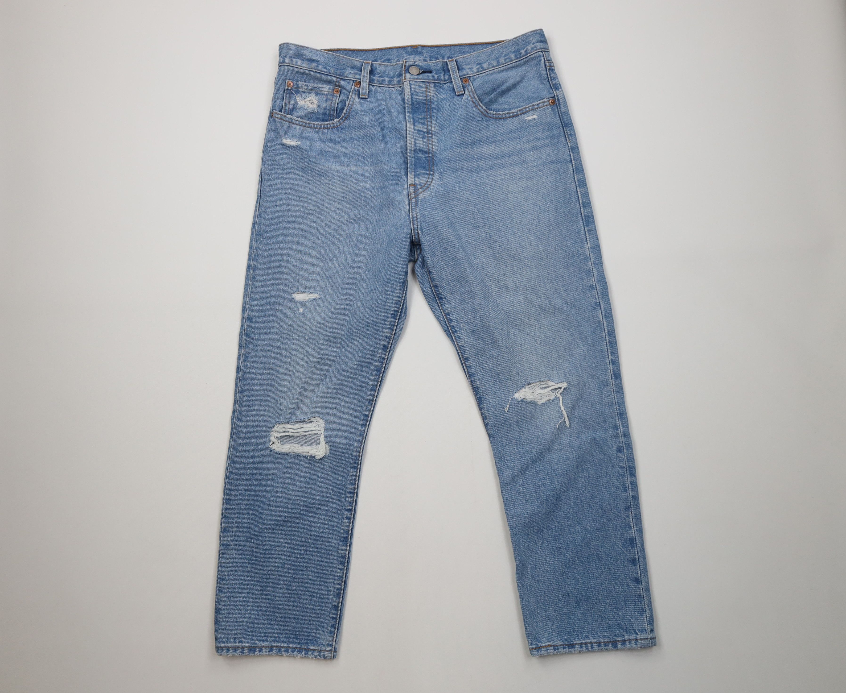 Levi's Vintage Y2K Levis 501xx Button Fly Straight Leg Jeans Size US 32 / EU 48 - 1 Thumbnail