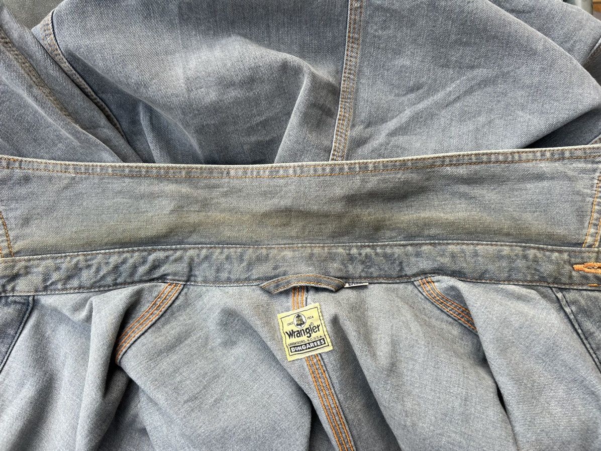 Vintage Vintage 90s Wrangler Blue Bell Muddy Denim Chore Jacket Size US M / EU 48-50 / 2 - 21 Thumbnail