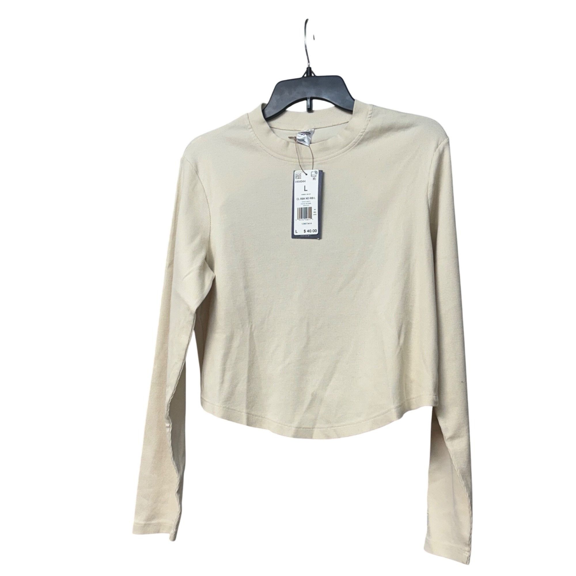 Reebok Reebok Classics Natural Dye Ribbed Women’s Long-sleeve Top, Size L / US 10 / IT 46 - 6 Thumbnail