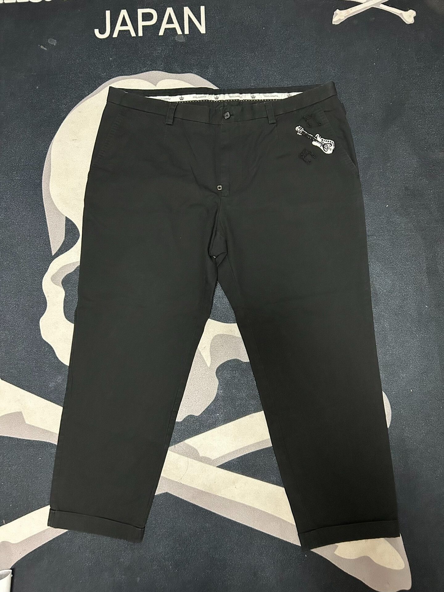 Dolce & Gabbana Embroidered Casual Pants