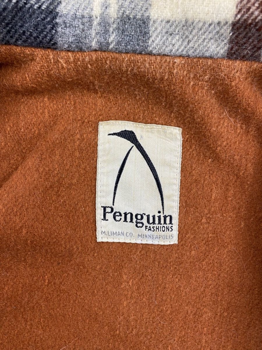 Original Penguin Vintage Penguin Fashion Plaid Flannel Wool Jacket Size US L / EU 52-54 / 3 - 9 Thumbnail