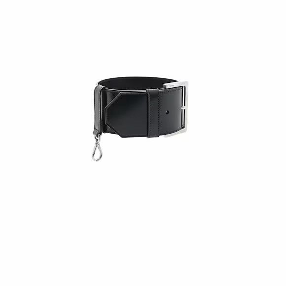 Prada Prada belt ec-22932 black NERO 2CS106 97cm unused  display picture 2