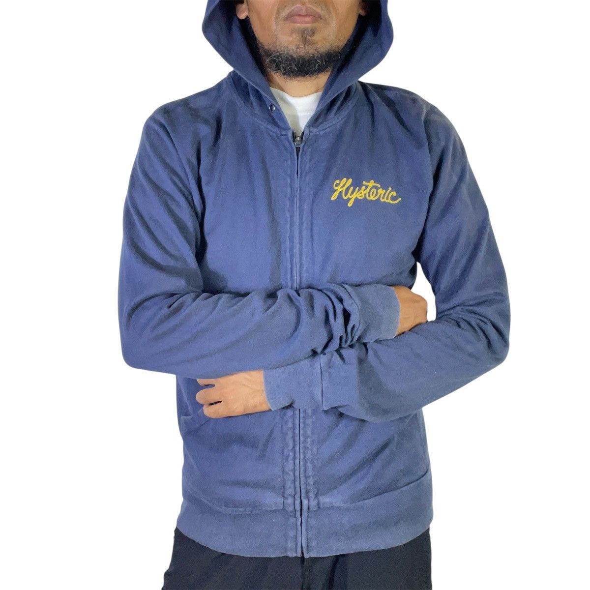 Hysteric Glamour Hysteric Glamour Fades Motorcity 60s Sign Zipper Hoodie Size US M / EU 48-50 / 2 - 1 Thumbnail