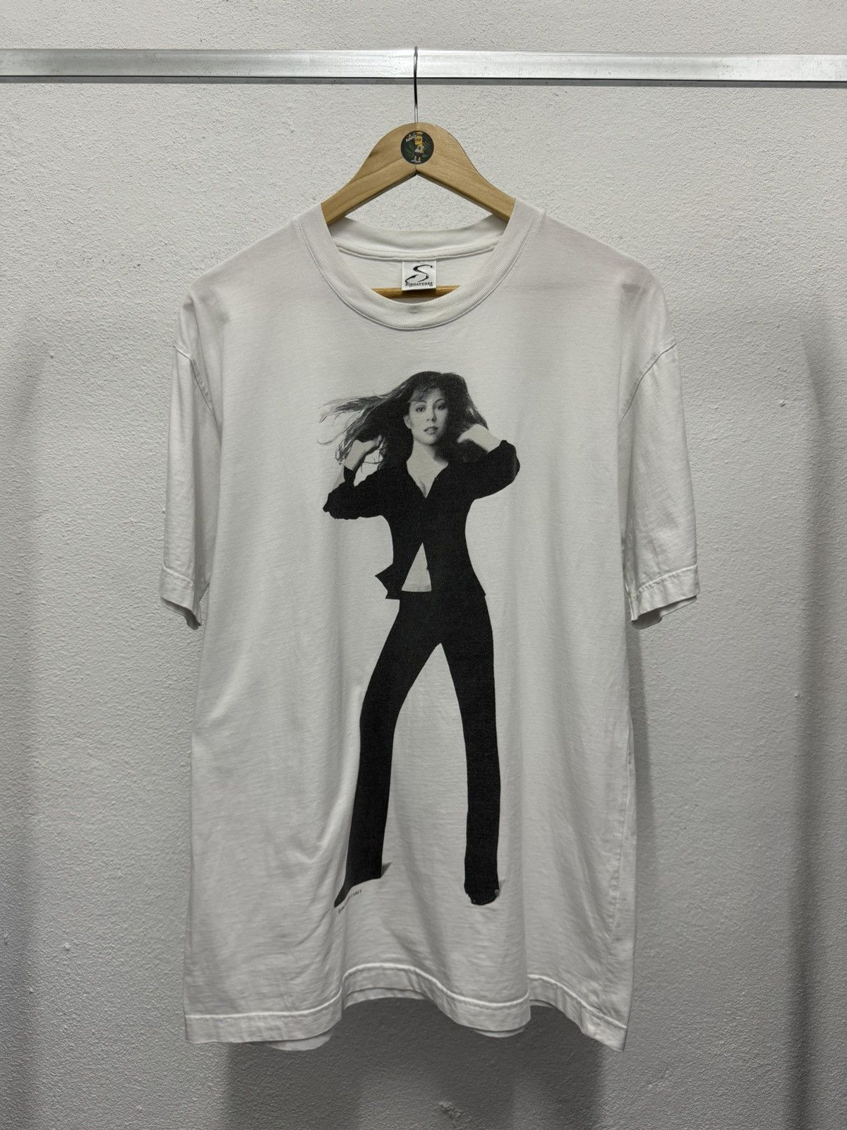 Band Tees × Rap Tees × Vintage Vintage 90’s Mariah Carey tee Size US L / EU 52-54 / 3 - 1 Thumbnail
