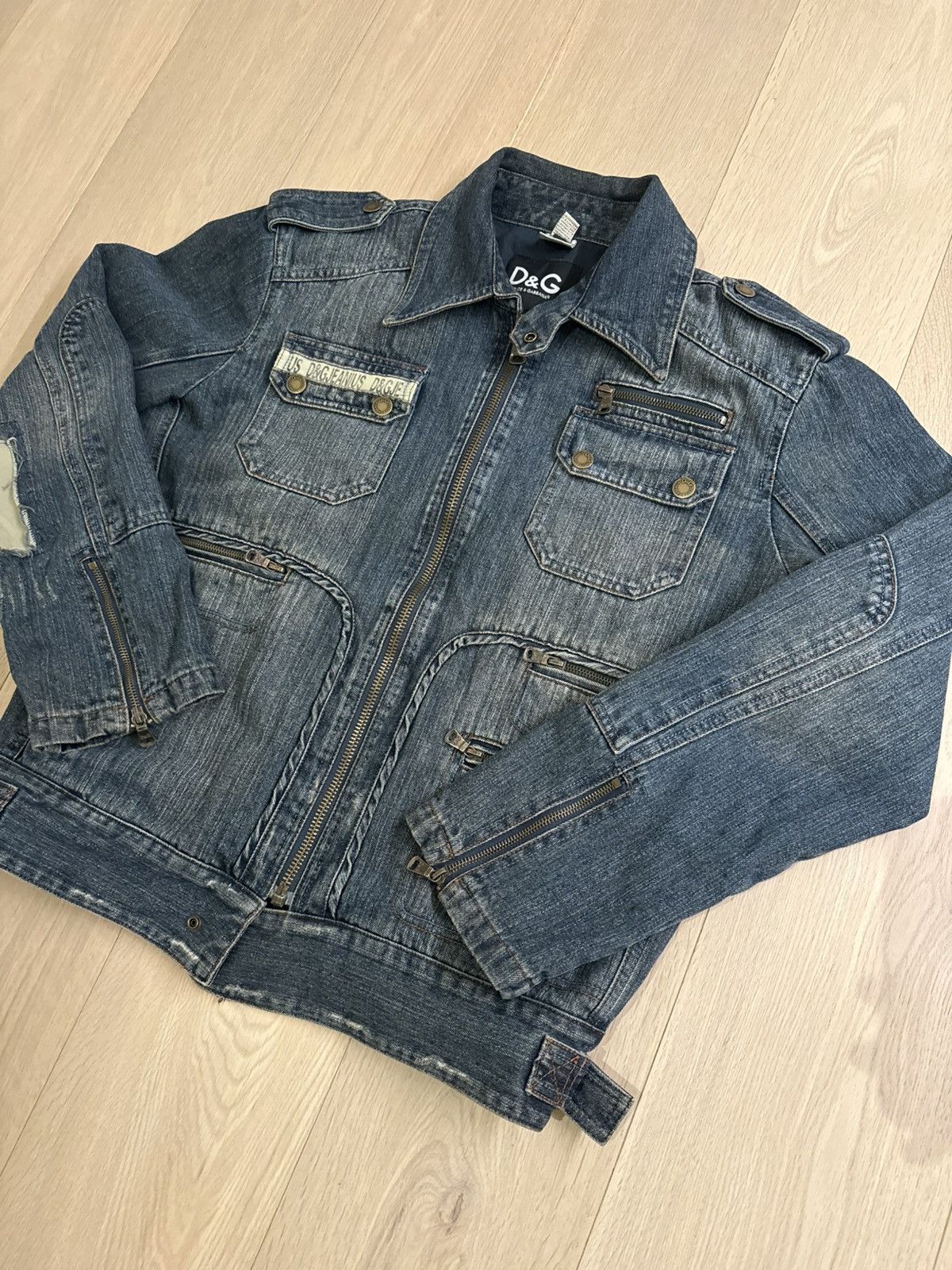 Dolce & Gabbana Vintage Dolce & Gabbana denim jacket Size XL / US 12-14 / IT 48-50 - 3 Thumbnail